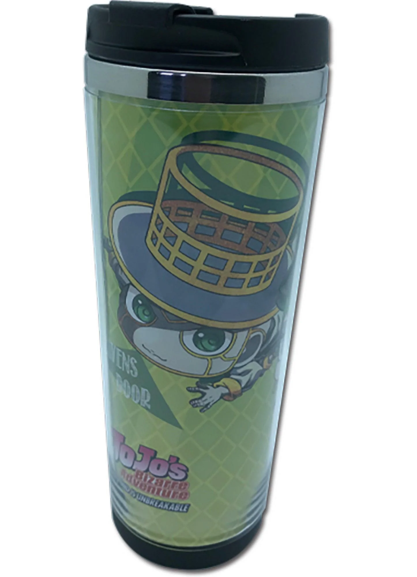 Jojo's Bizarre Adventure S3 - SD Rohan Kishibe Yellow Tumbler