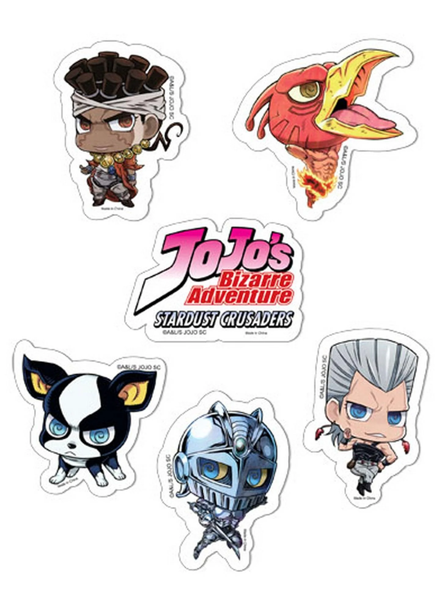 Jojo's Bizarre Adventure - SD 2 Sticker Set
