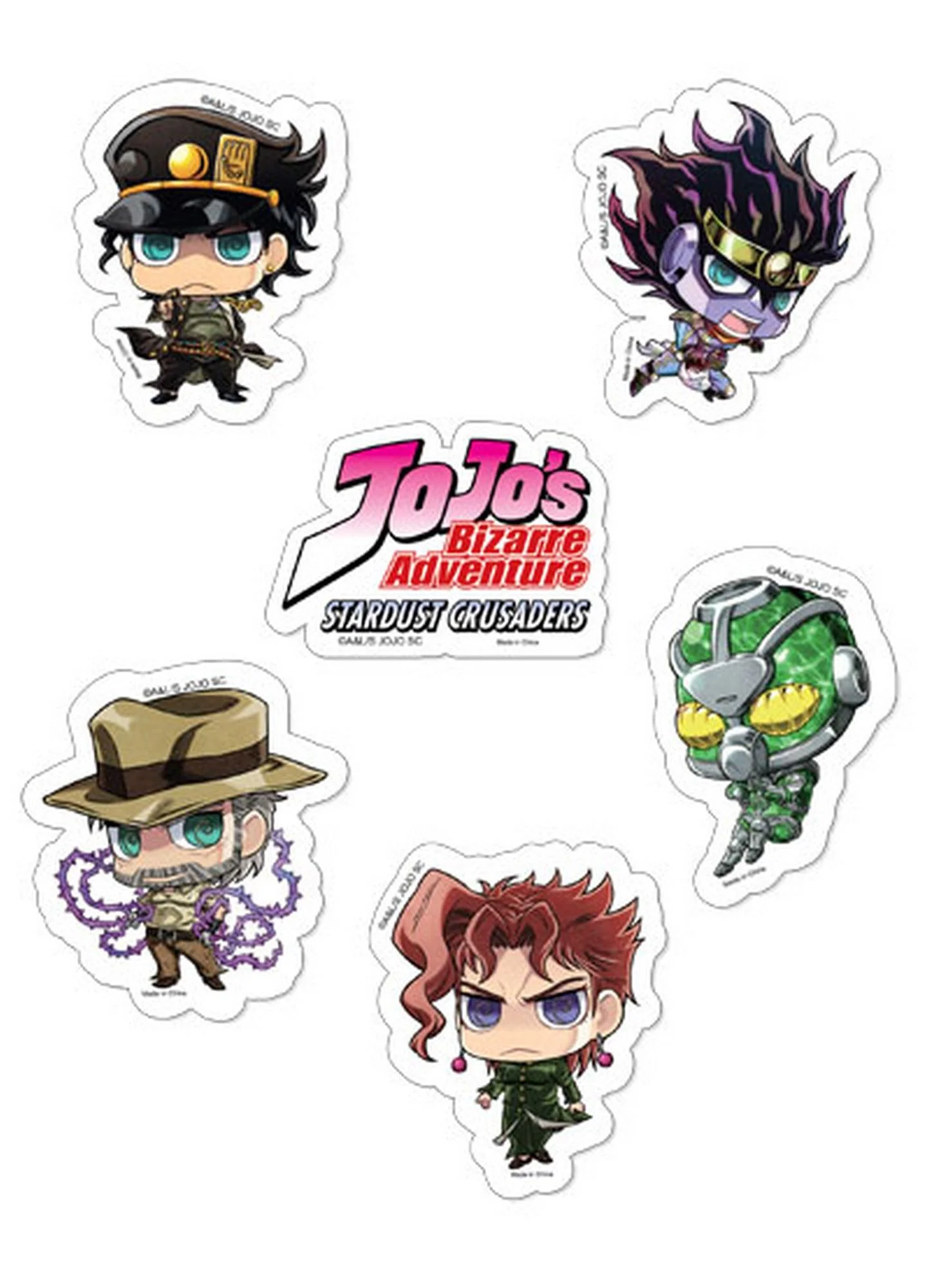 Jojo's Bizarre Adventure - SD Sticker Set