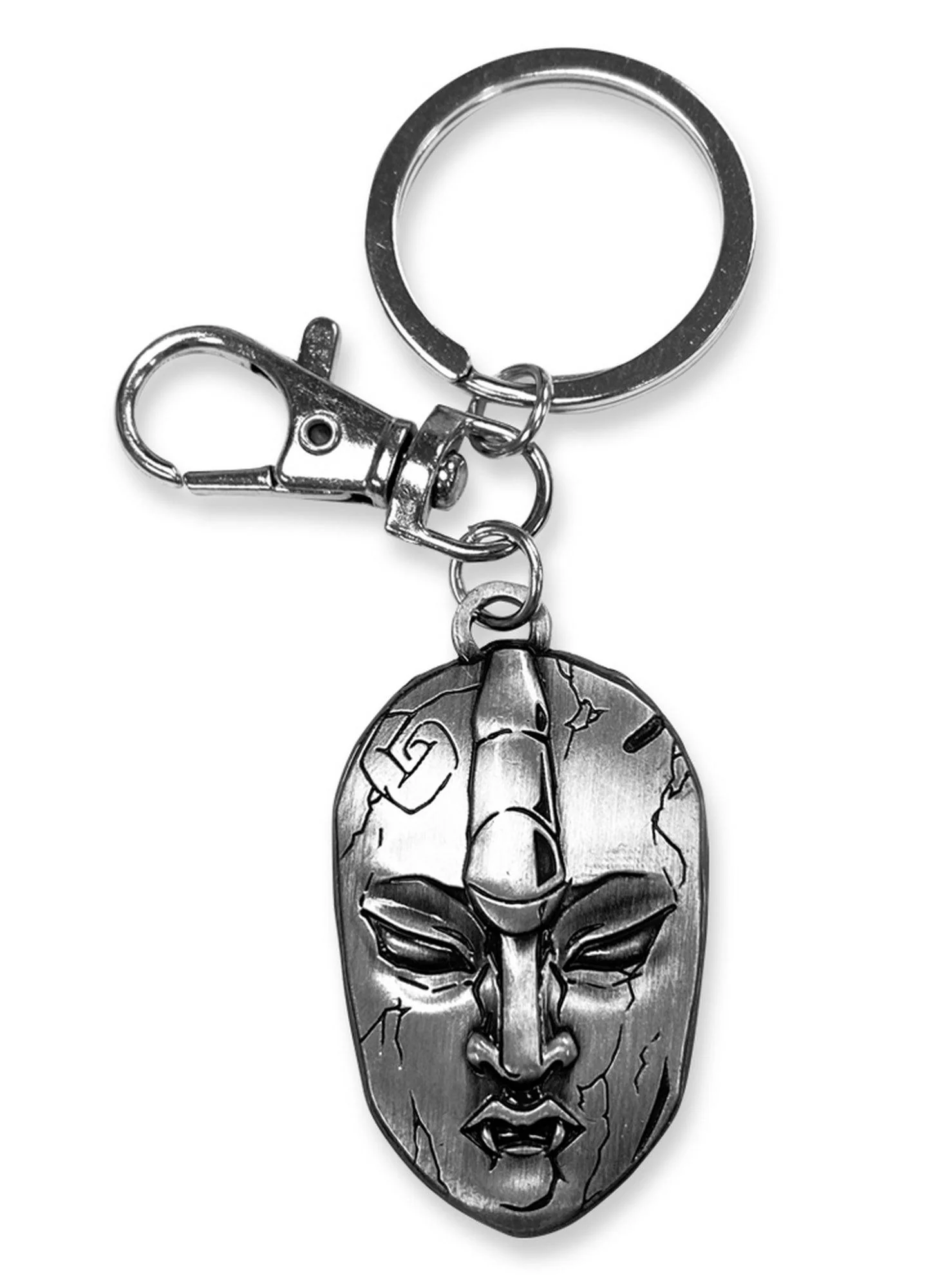 Jojo's Bizarre Adventure - Stone Mask Metal Keychain