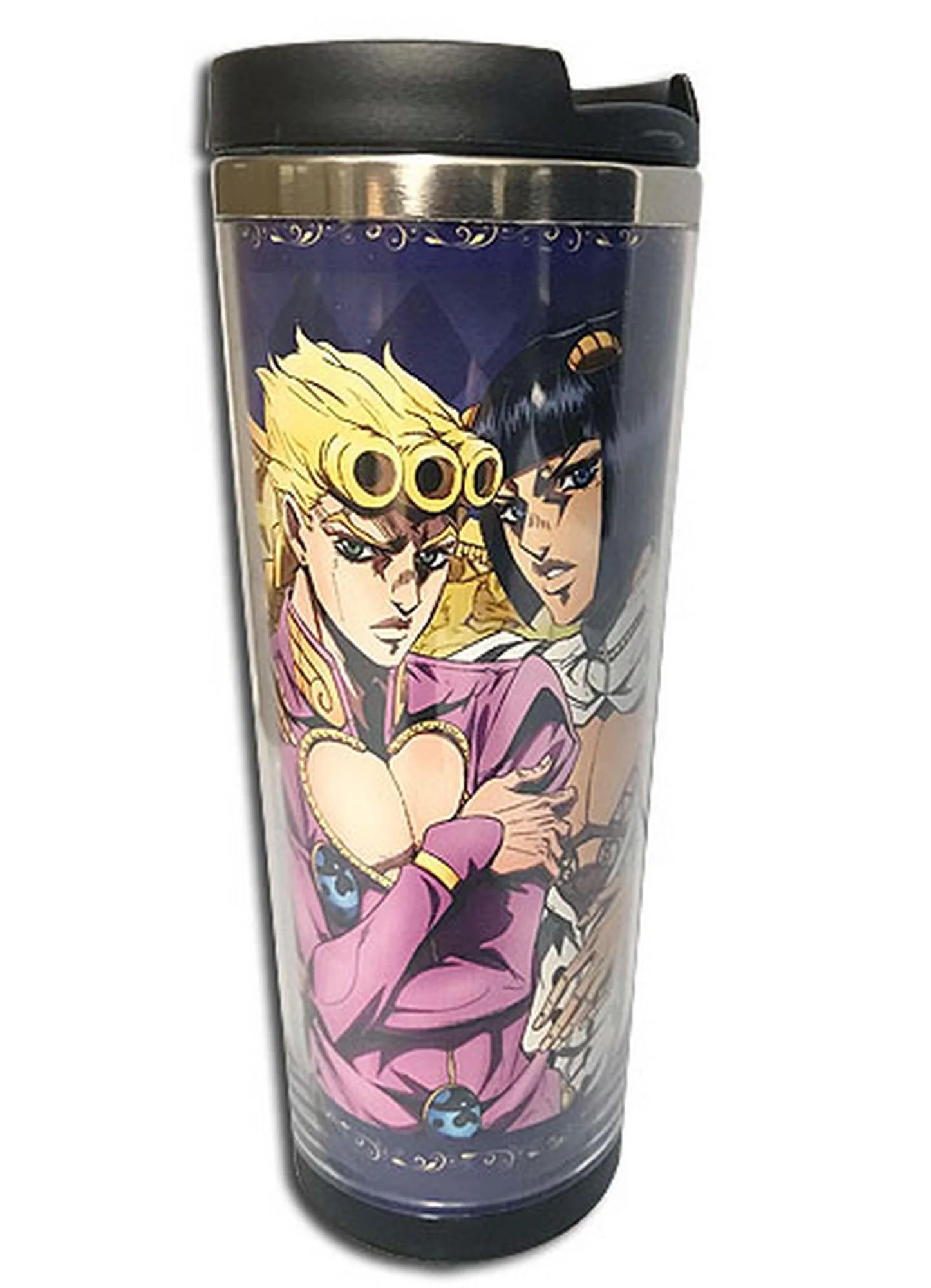 Jojo's S4 - Giorno Giovanna & Bruno Bucciarati Zipper Tumbler