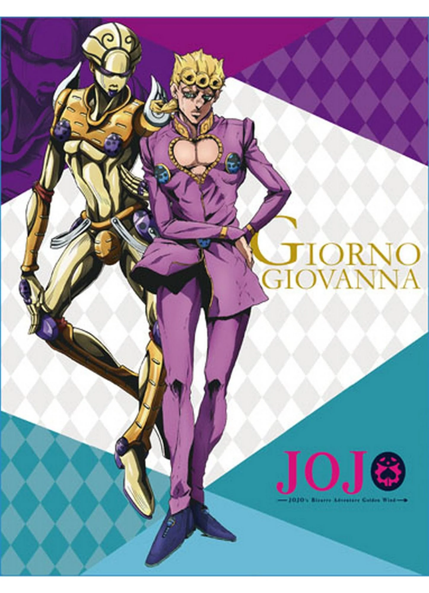 Jojo's S4 - Giorno Giovanna Sublimation Throw Blanket