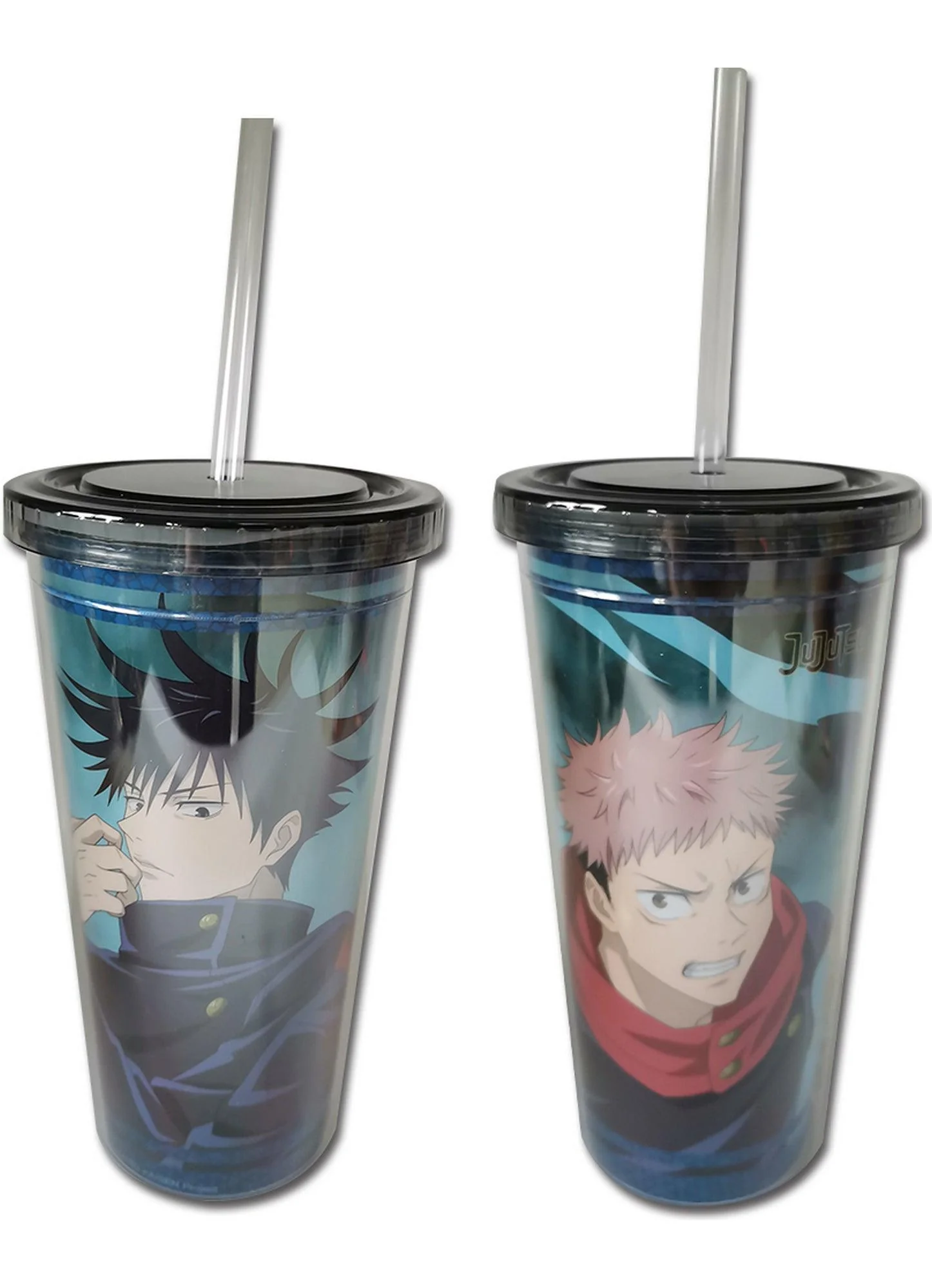 Jujutsu Kaisen - Magazine Art #B Tumbler With Straw