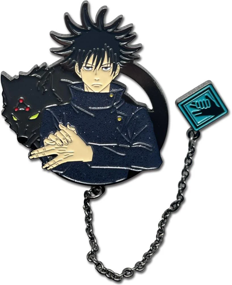 JUJUTSU KAISEN - PINSART FUSHIGURO PIN WITH CHAIN
