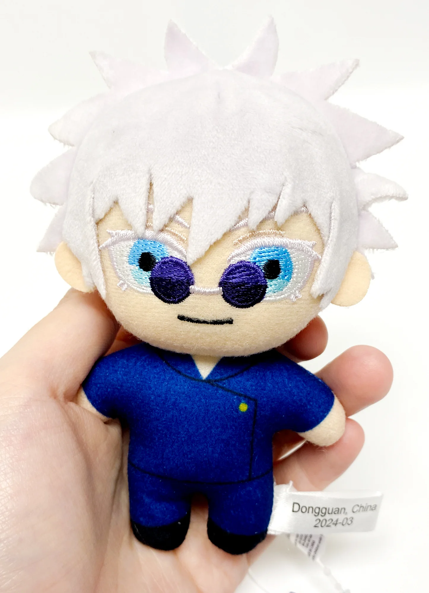 Jujutsu Kaisen Hidden Inventory Arc - Satoru Gojo Mini Plush w/ Spring Hook 4.5" H - Image 4