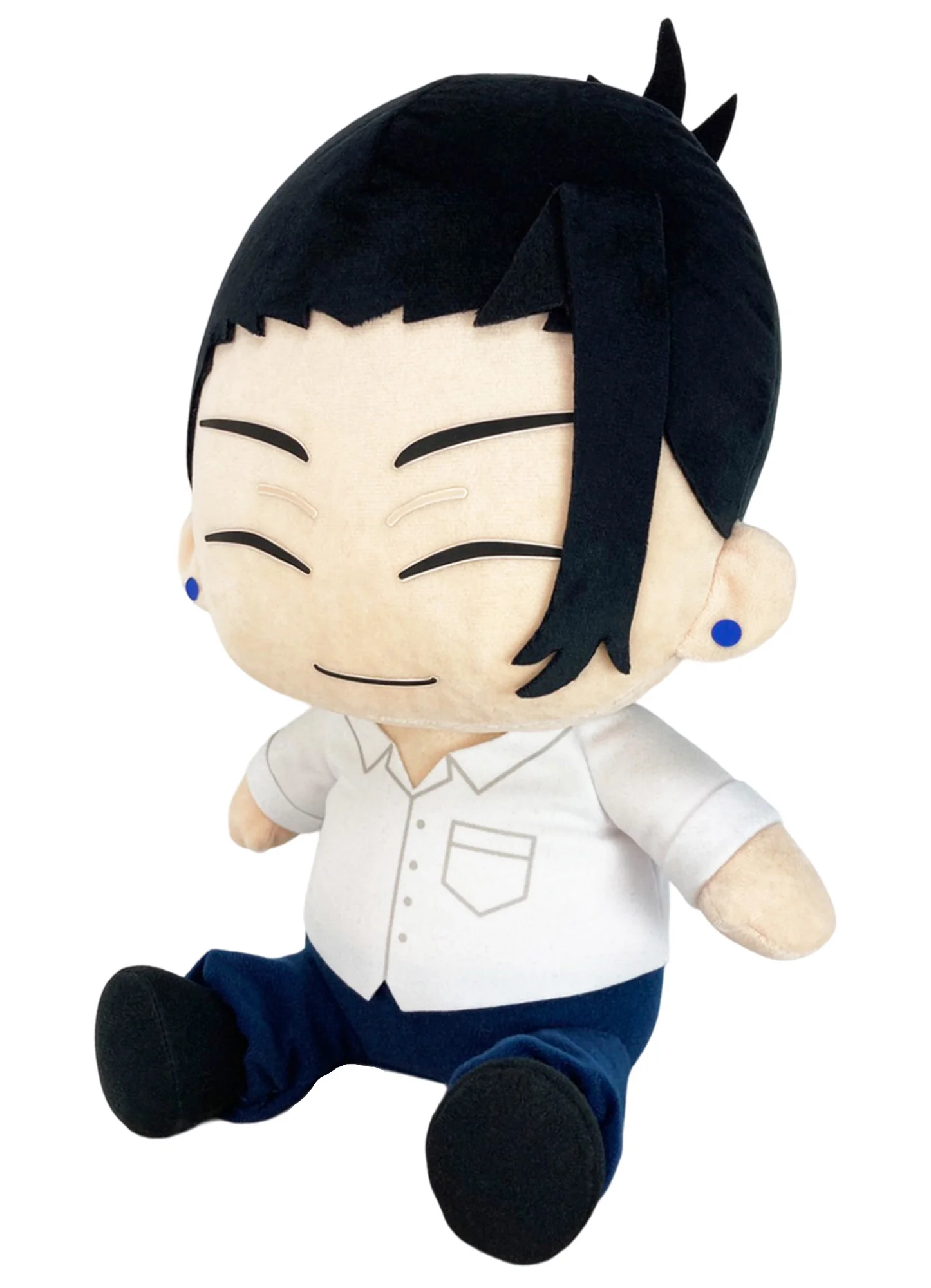 Jujutsu Kaisen Hidden Inventory Arc - Suguru Geto (Casual) Sitting Pose Plush 12" H - Image 2