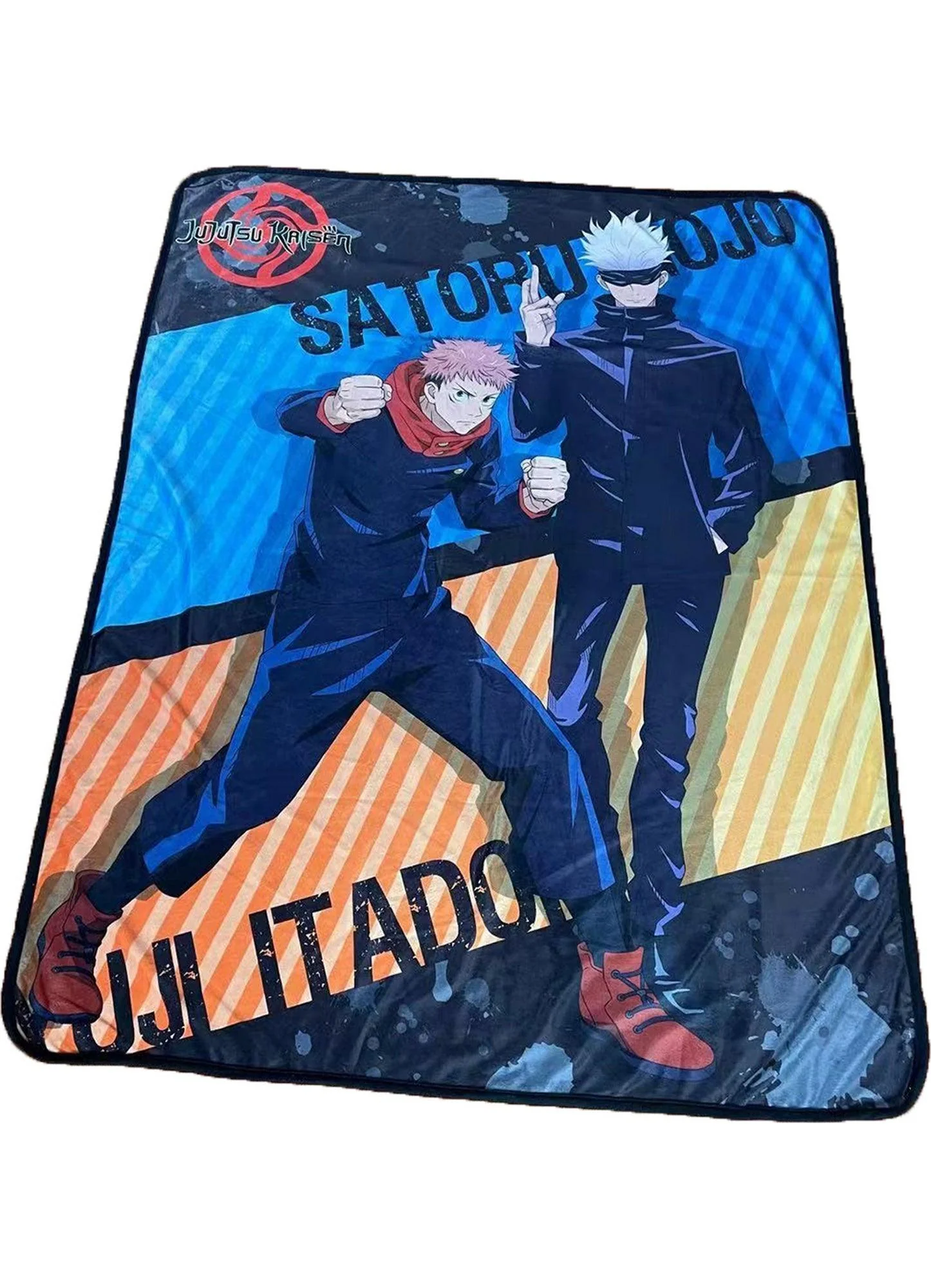Jujutsu Kaisen - Yuji Itadori & Gojo Satoru Sublimation Throw Blanket