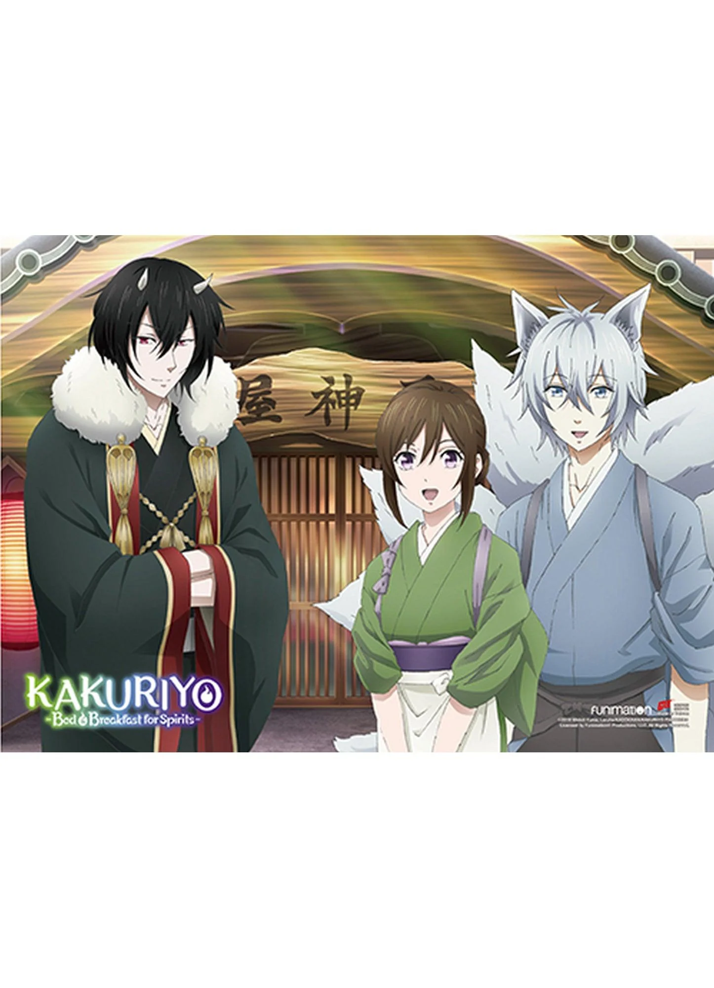 Kakuriyo - Group Wall Scroll