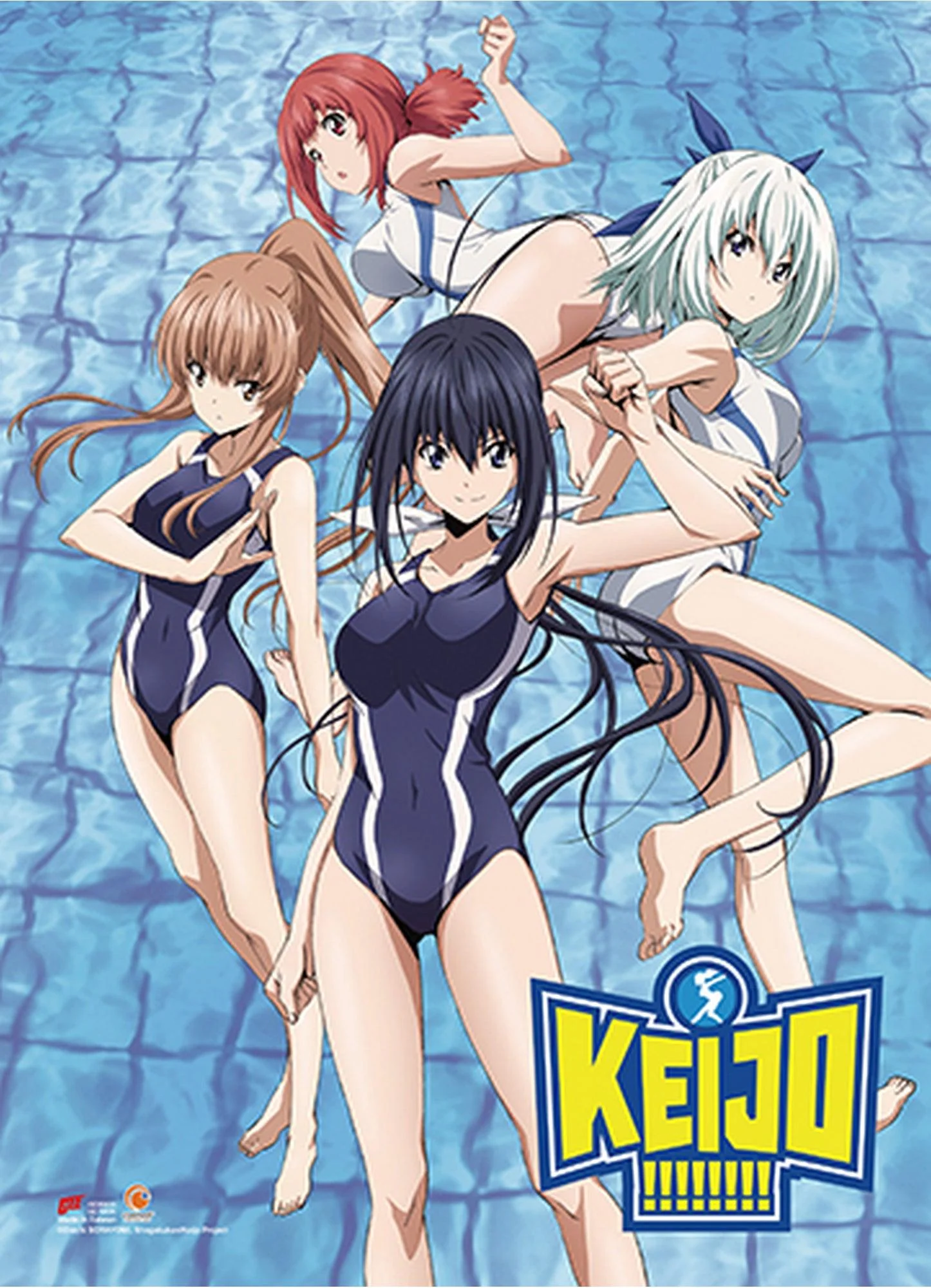 Keijo!!!!!!!! - Key Art Wall Scroll