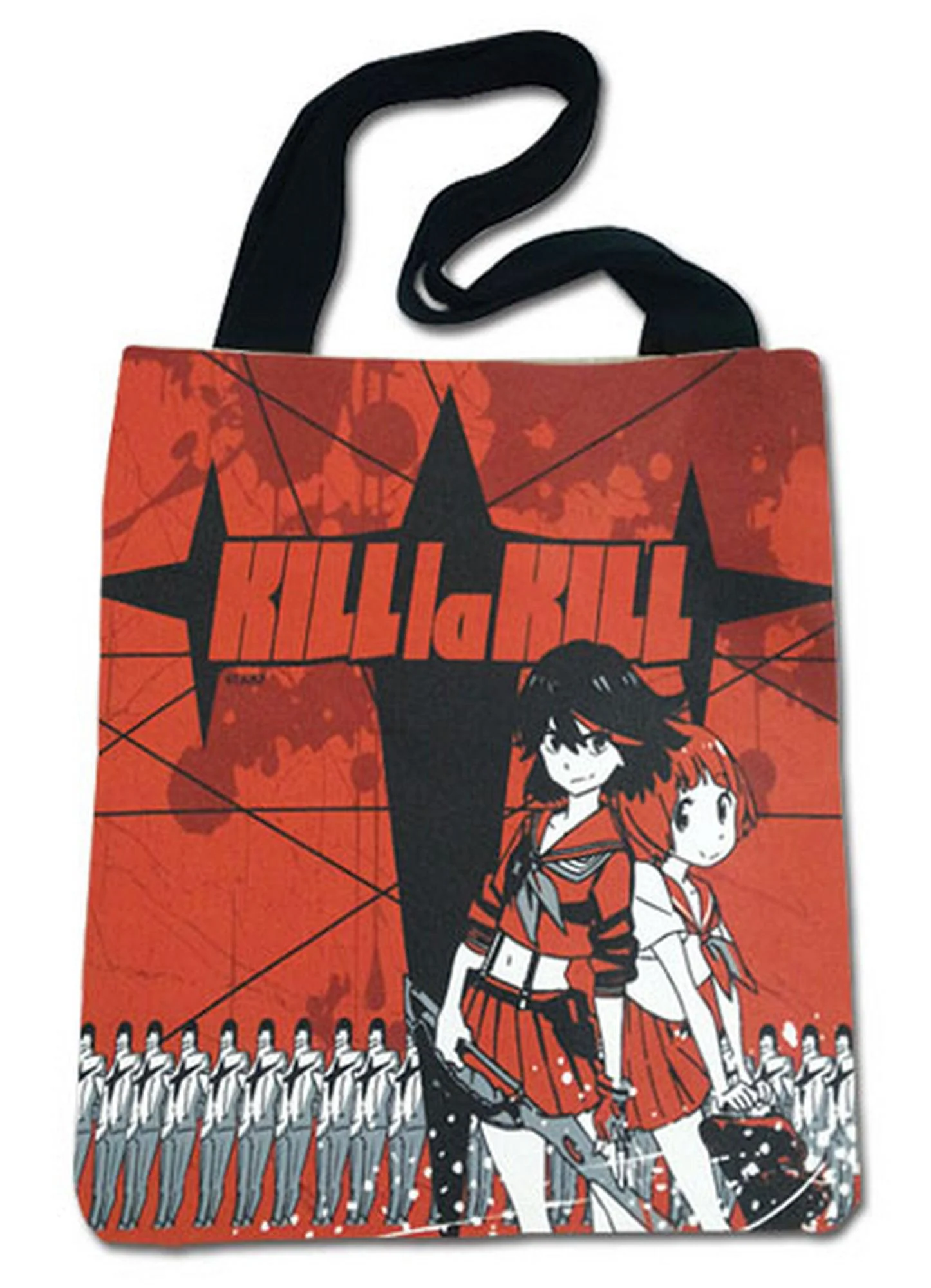 Kill La Kill - Ryuko Matoi & Mako Mankanshoku Red Tote Bag