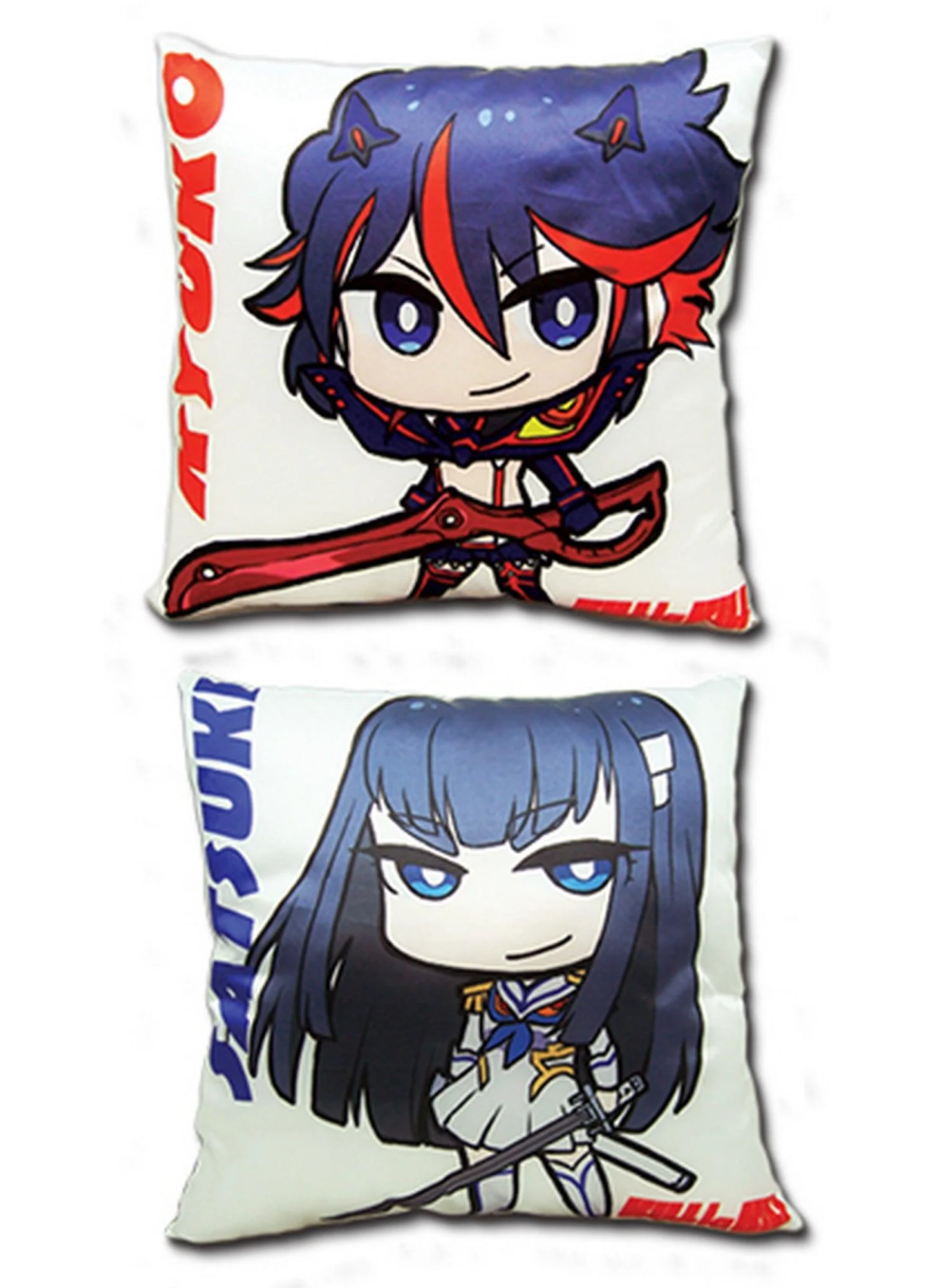 Kill La Kill - Ryuko Matoi & Satsuki Kiryuin Square Pillow