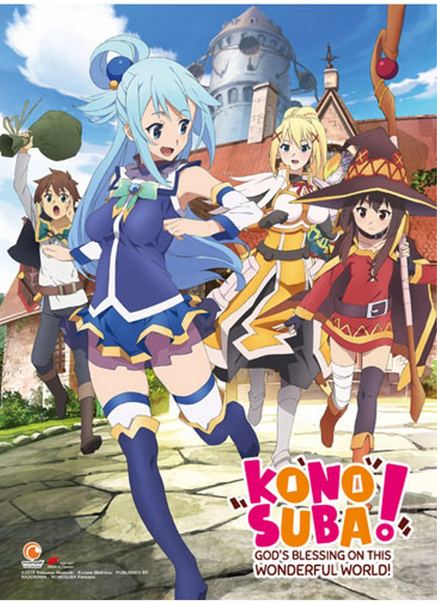 Konosuba - Key Art Hi-End Wall Scroll