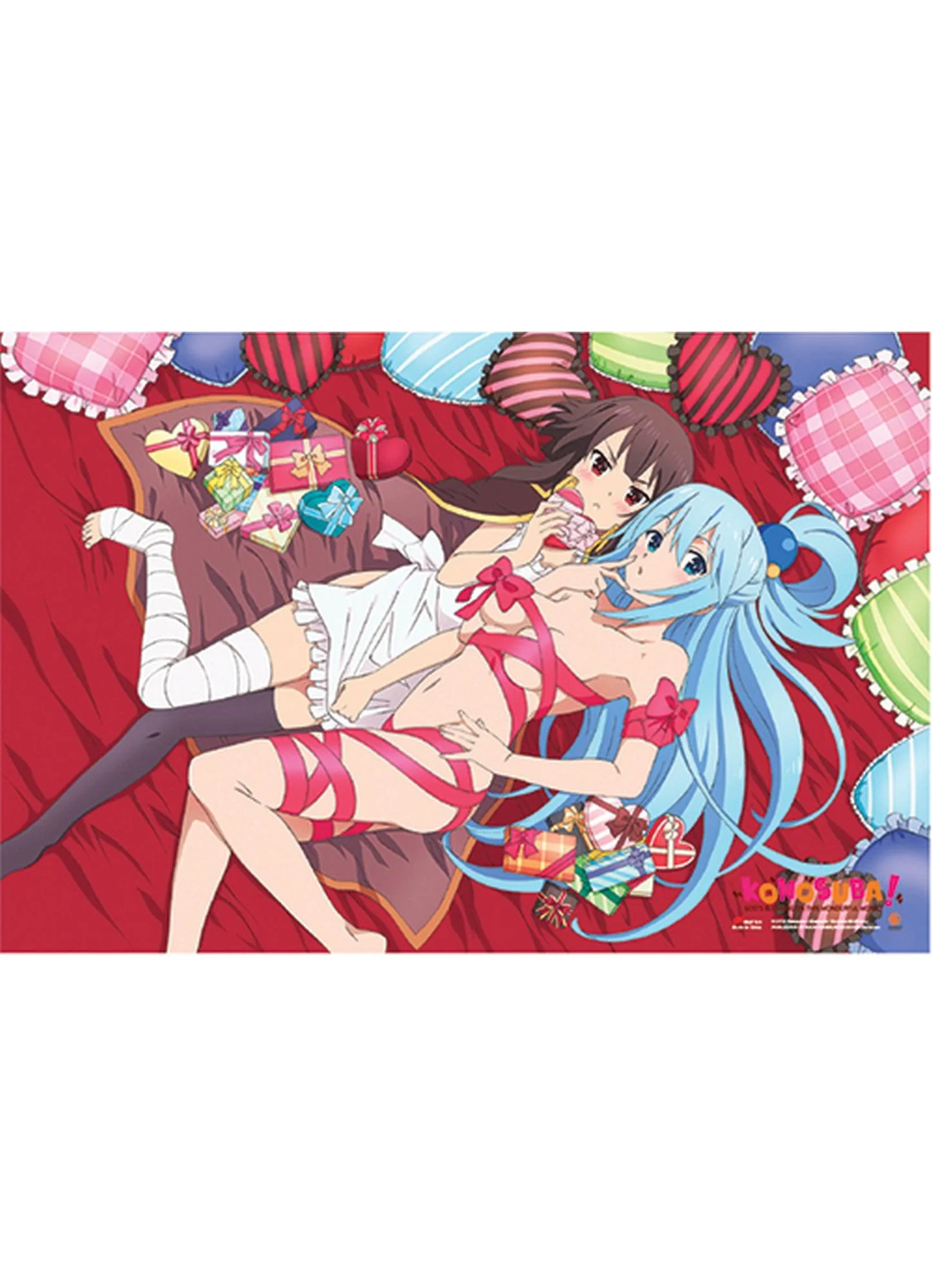 Konosuba - Valentine Paper Poster