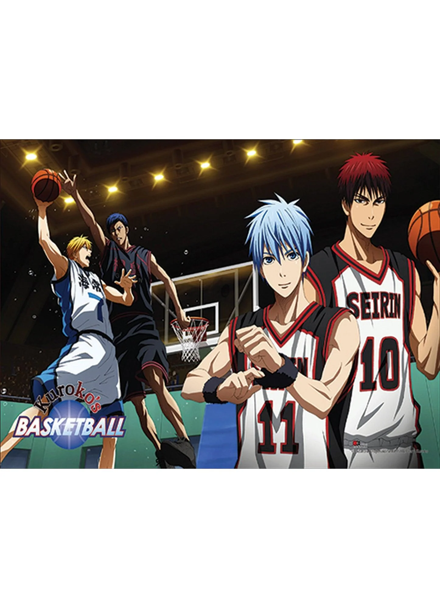 Kuroko's Basketball - Action Shot Poster