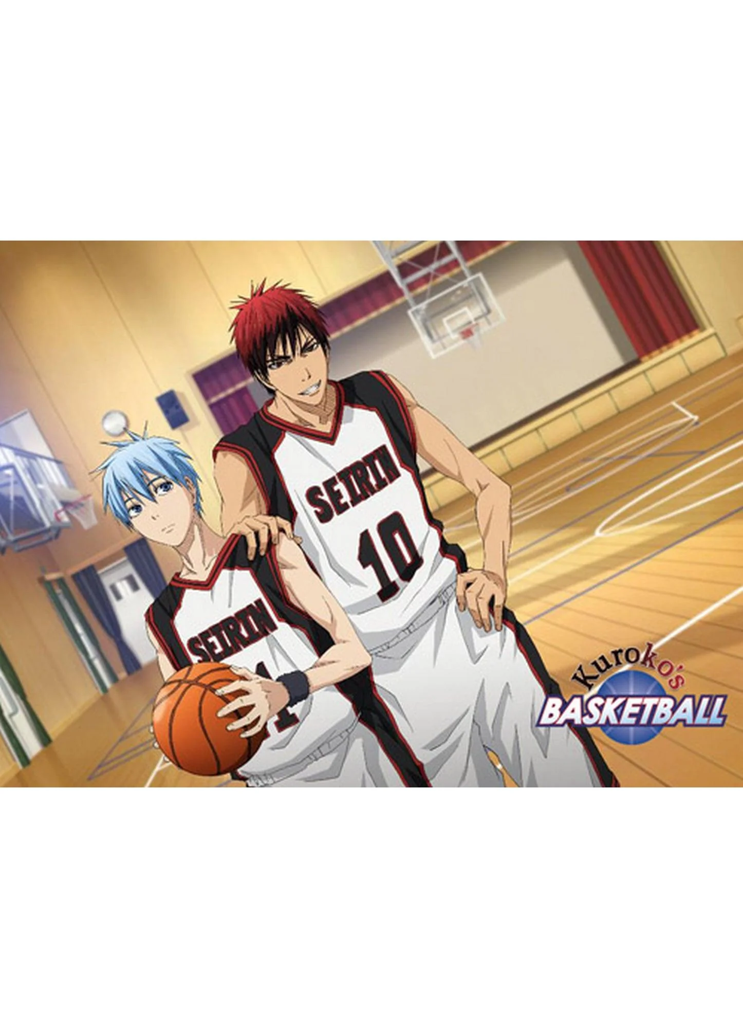 Kuroko's Basketball - Ball Court Group Wall Scroll