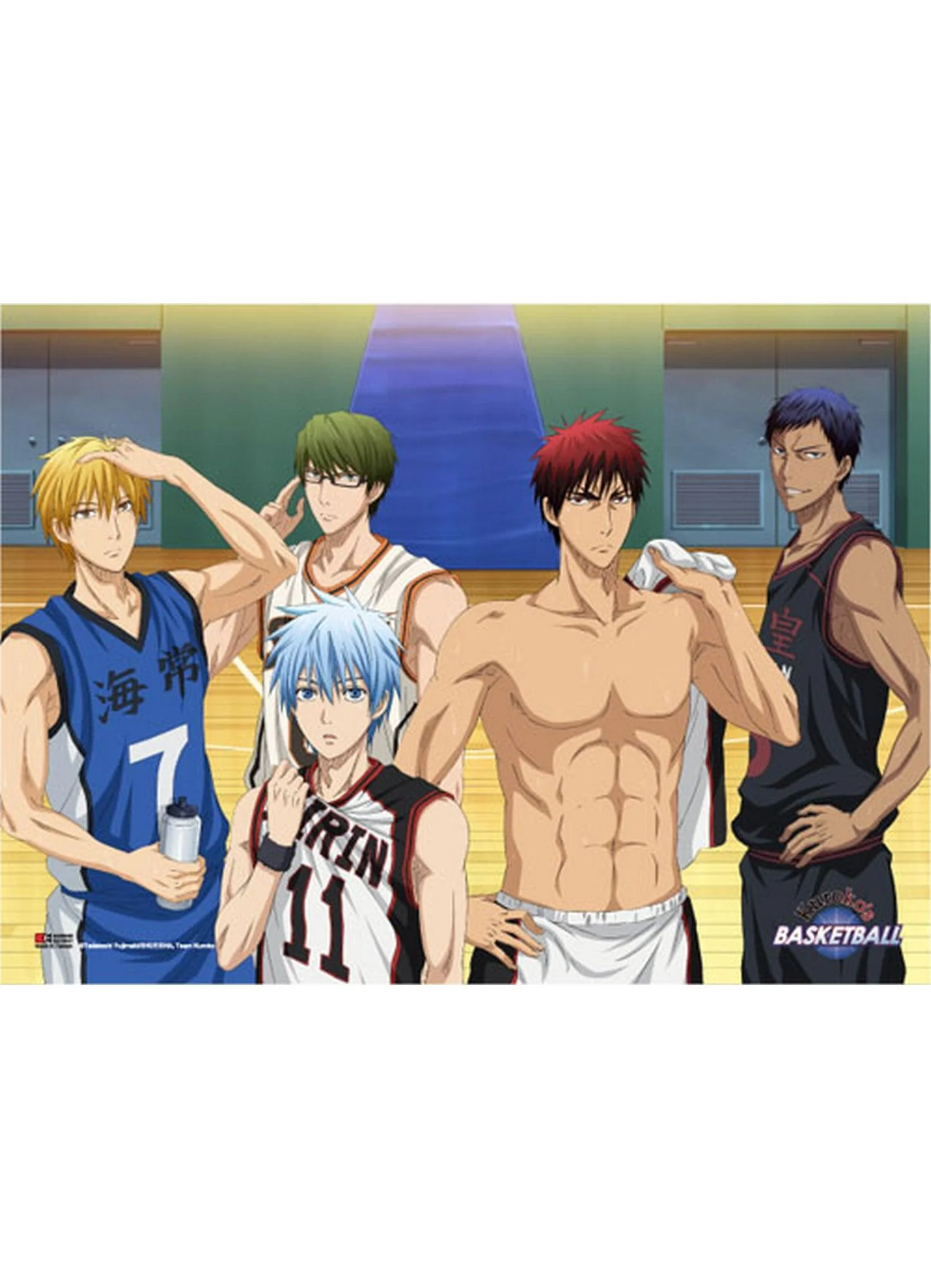 Kuroko's Basketball - Group 6 Wall Scroll