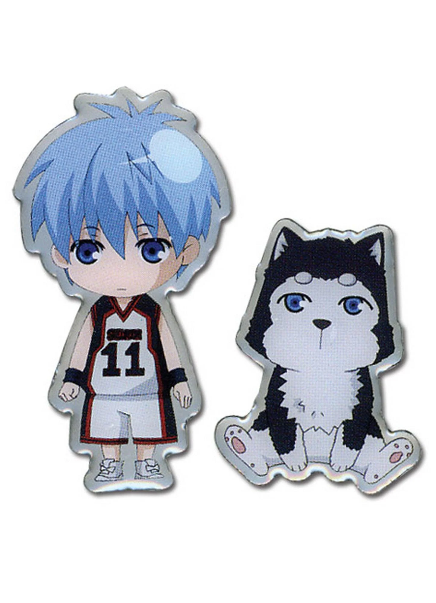 Kuroko's Basketball - Tetsuya Kuroko And Tetsuya #2 SD Metal Pin