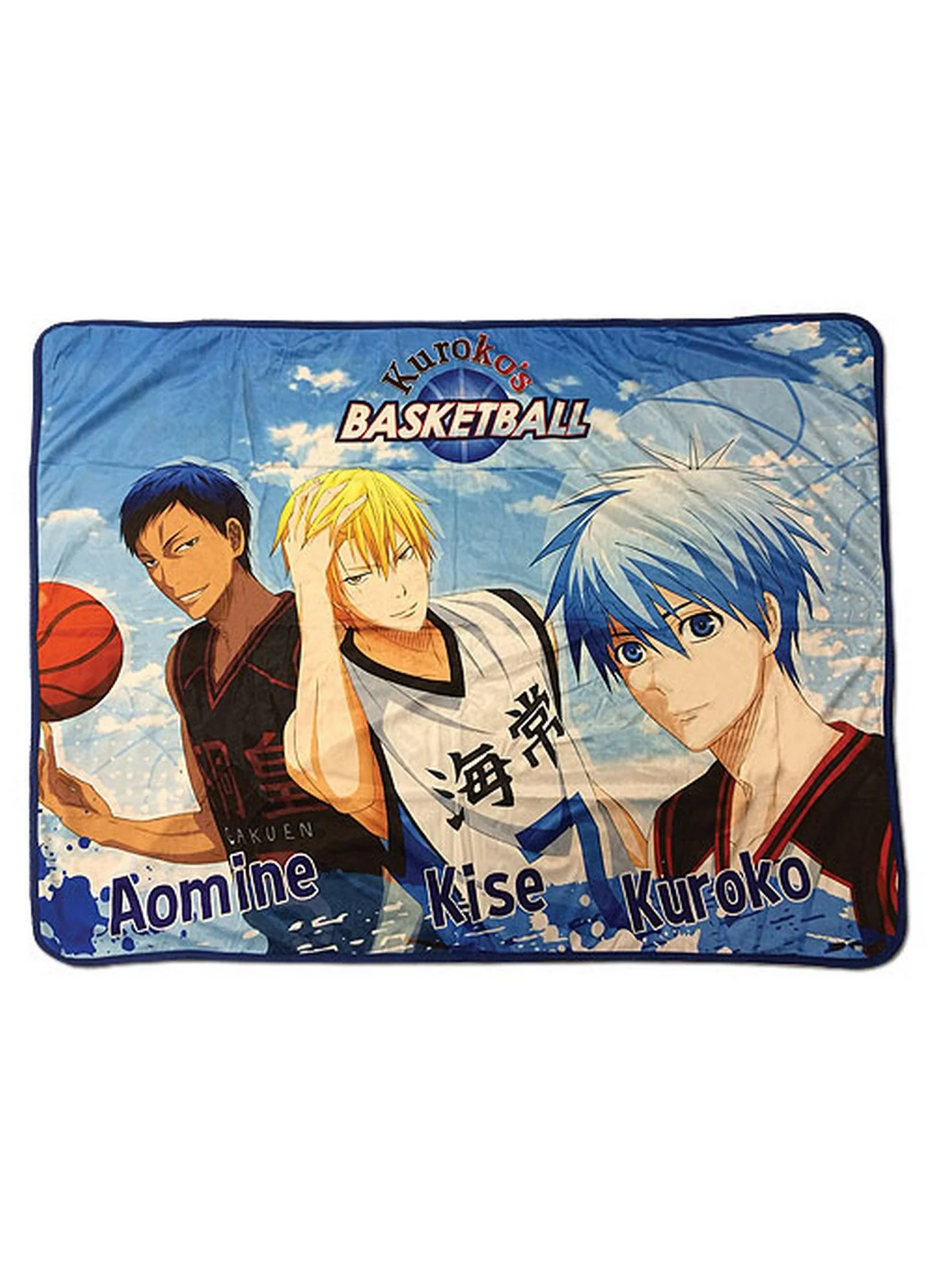Kuroko's Basketball - Tetsuya Kuroko & Ryota Kise & Daiki Aomine Sublimation Throw Blanket