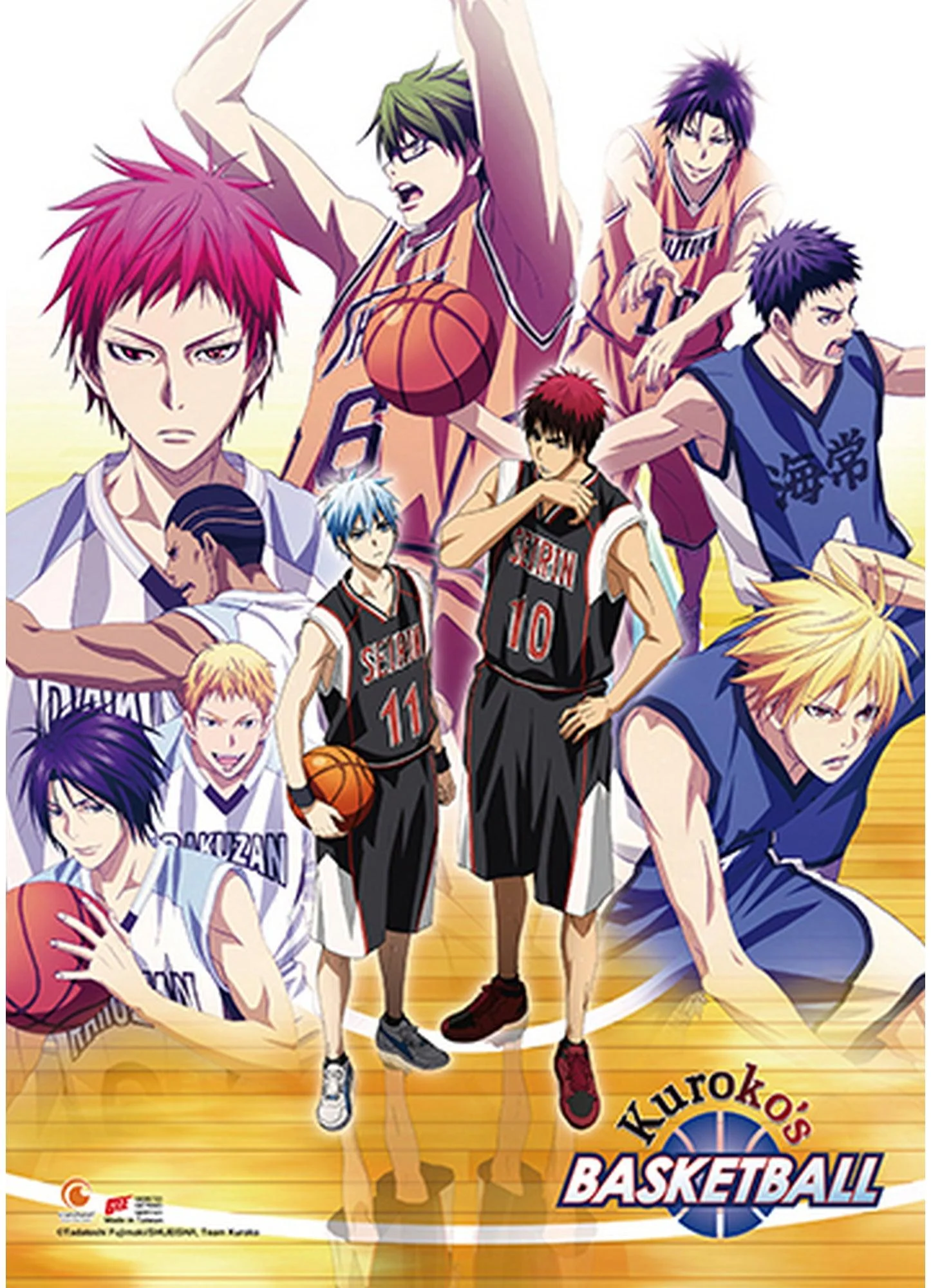 Kuroko's Basketball S3 - Key Art Wall Scroll