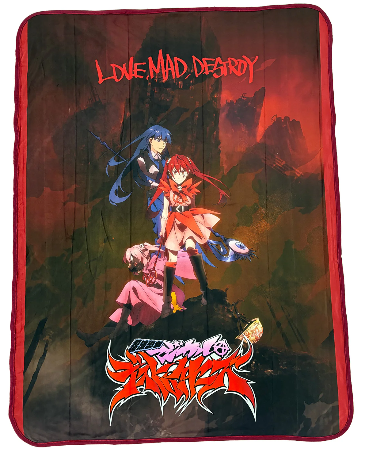 MAGICAL DESTROYERS - TEASER VISUAL 2 THROW BLANKET