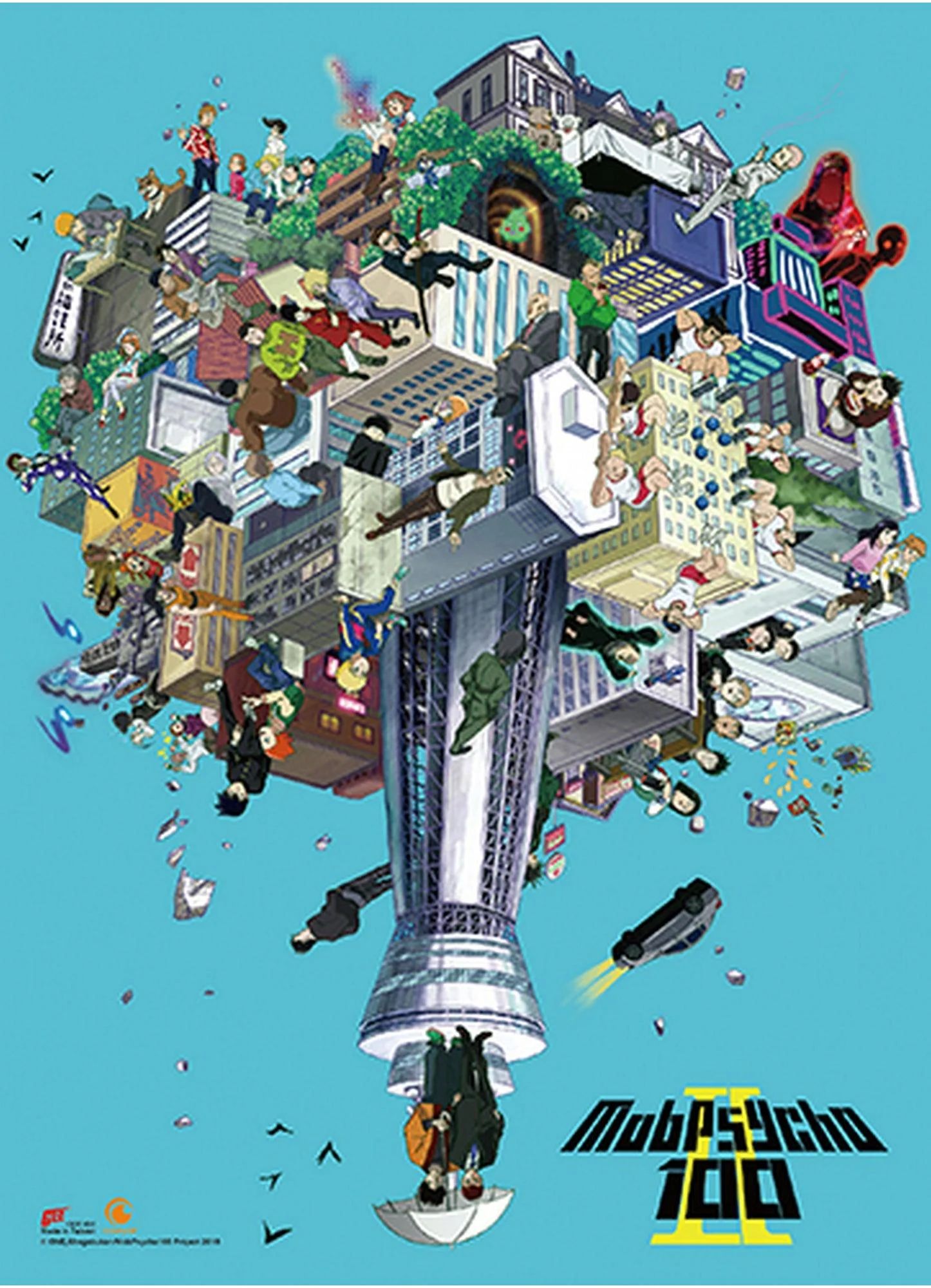 Mob Psycho 100 S2 - Key Art Hi-End Wall Scroll