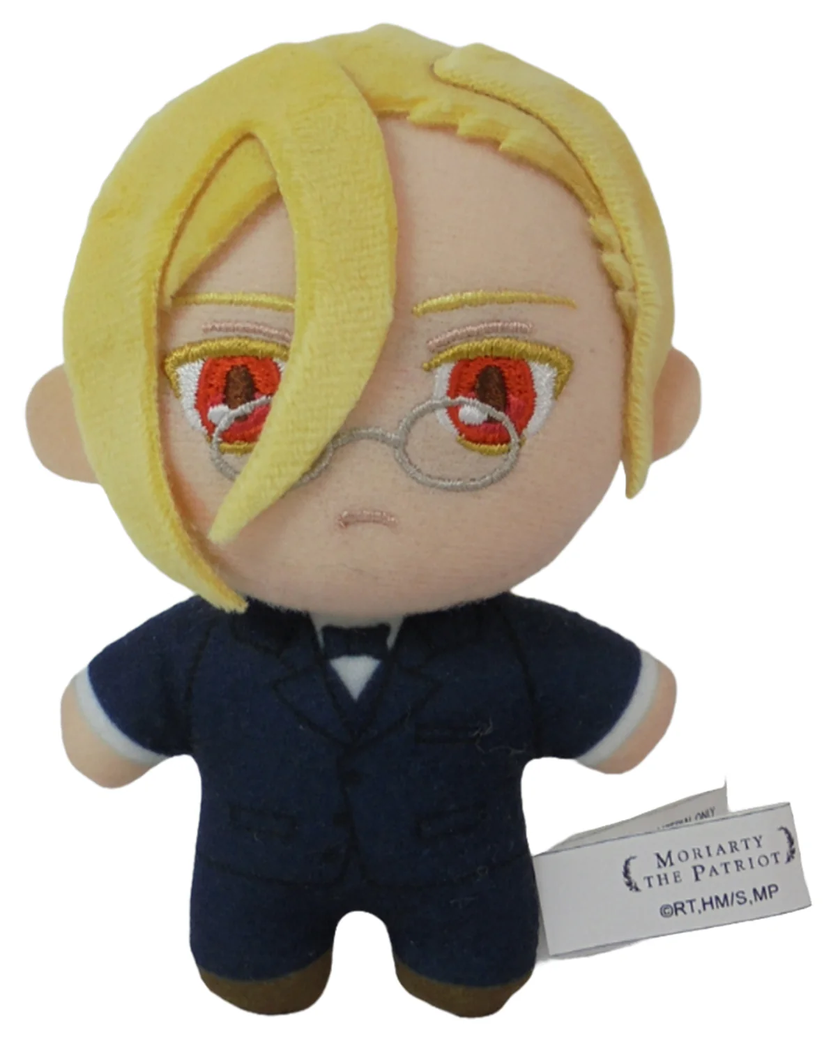 Moriarty the Patriot - Louis James Moriarty Mini Plush w/ Spring Hook 4.5" - Image 3