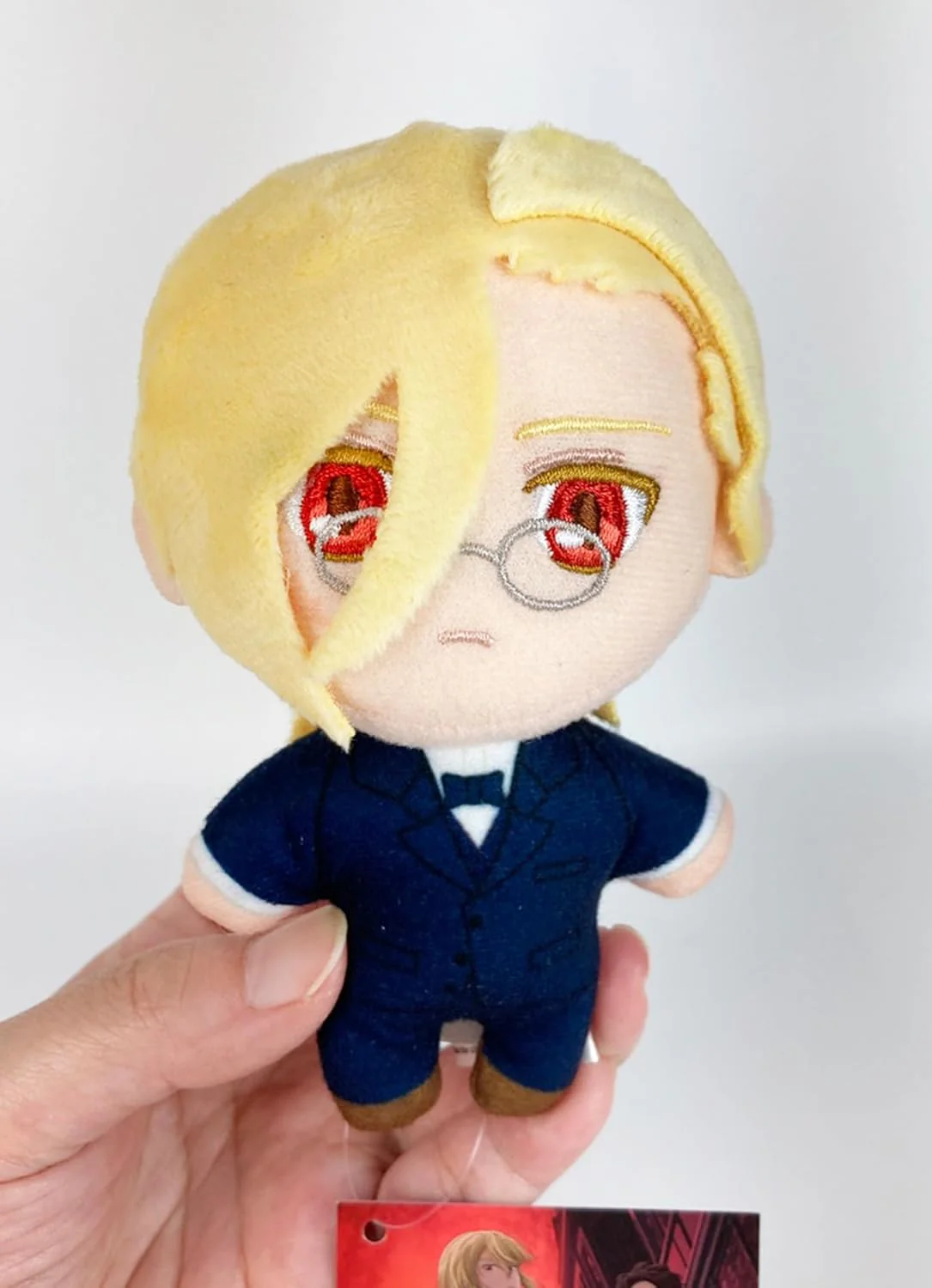 Moriarty the Patriot - Louis James Moriarty Mini Plush w/ Spring Hook 4.5" - Image 4