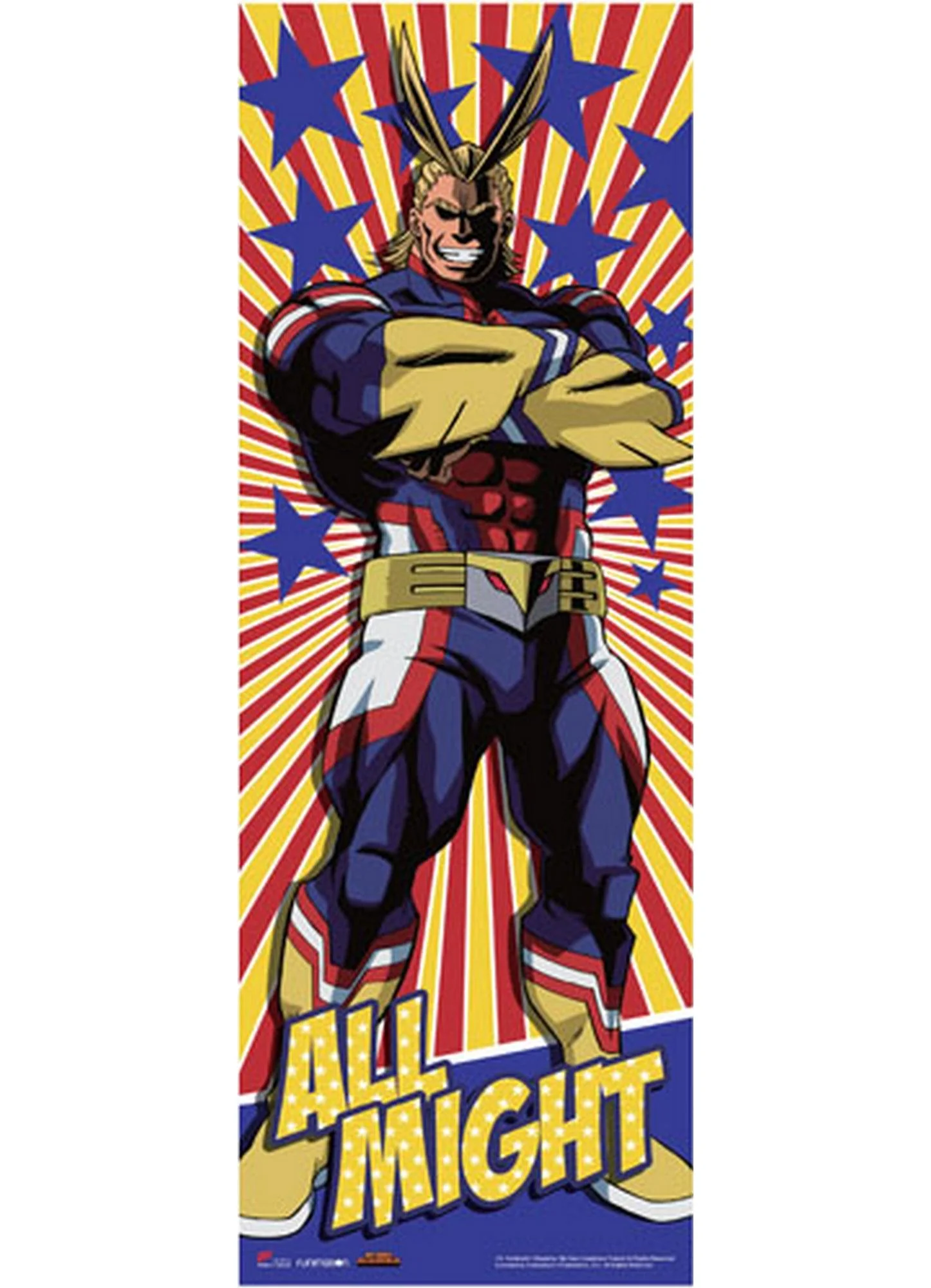 My Hero Academia - All Might Human Size Se Wall Scroll