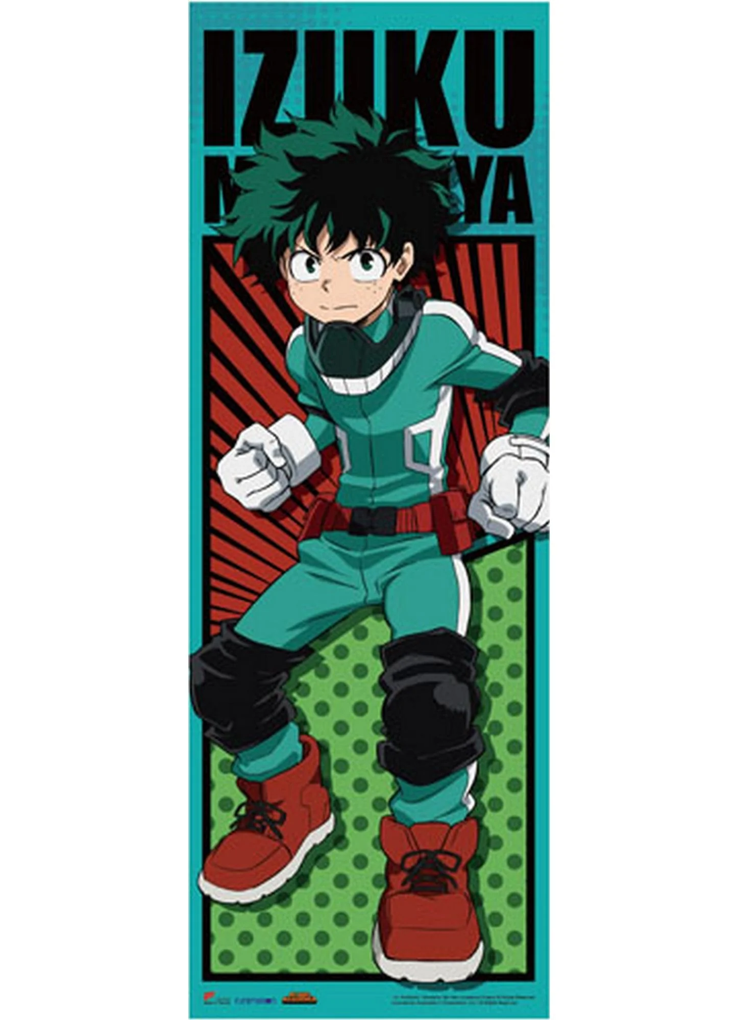 My Hero Academia - Midoriya Izuku "Deku" Battle Suit Human Size Se Wall Scroll