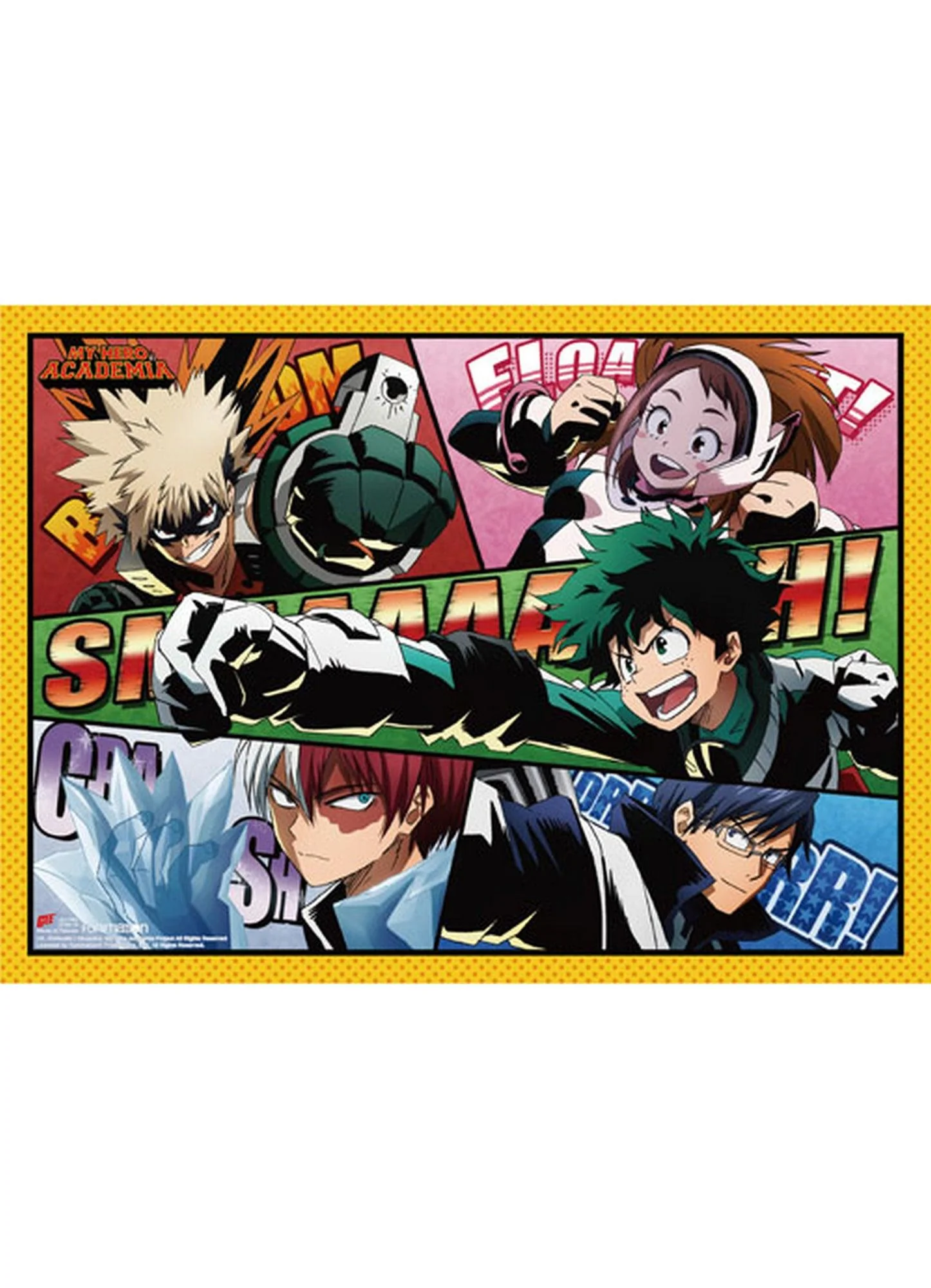 My Hero Academia - Group 1 Wall Scroll