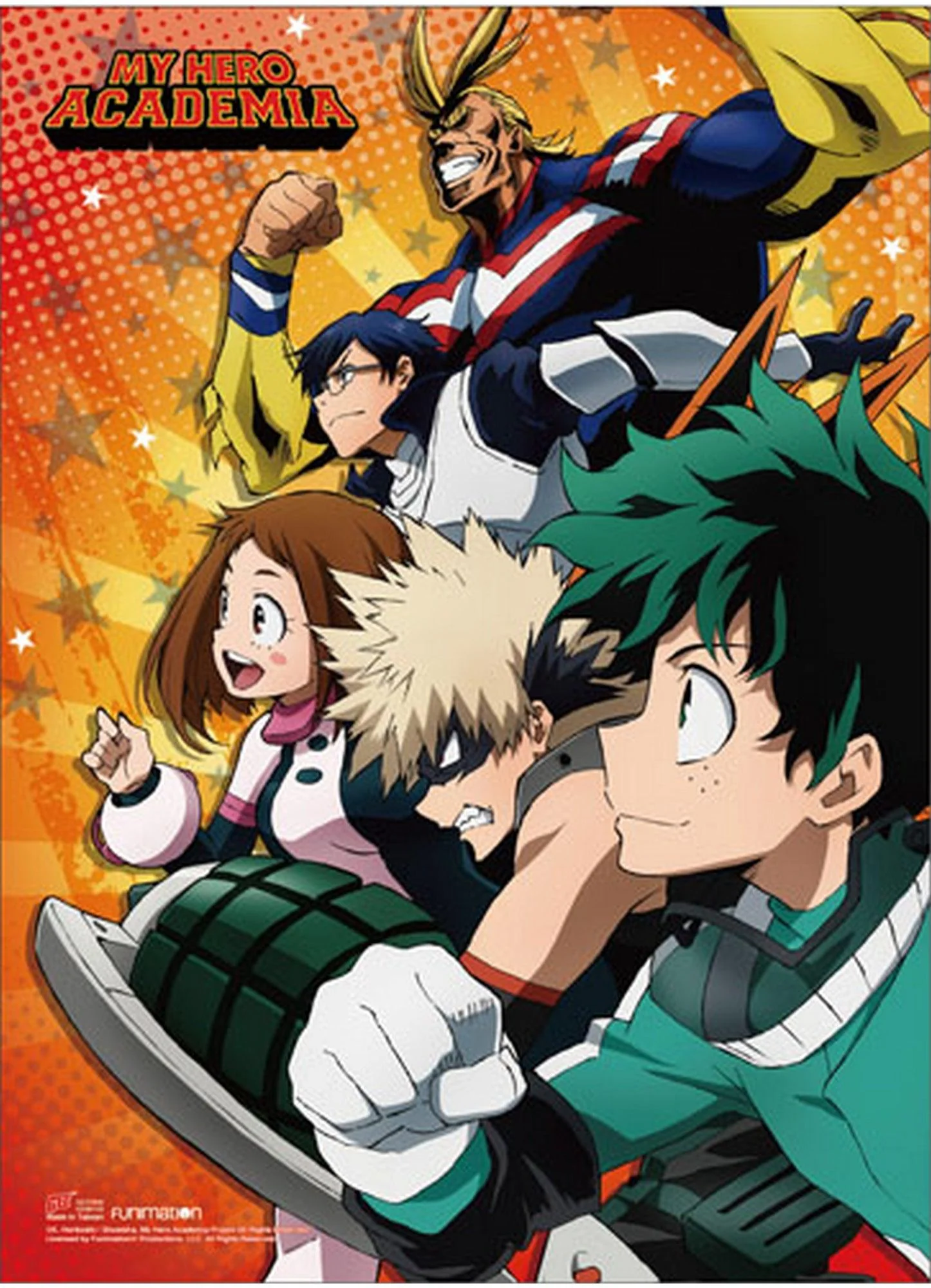 My Hero Academia - Group 2 Wall Scroll