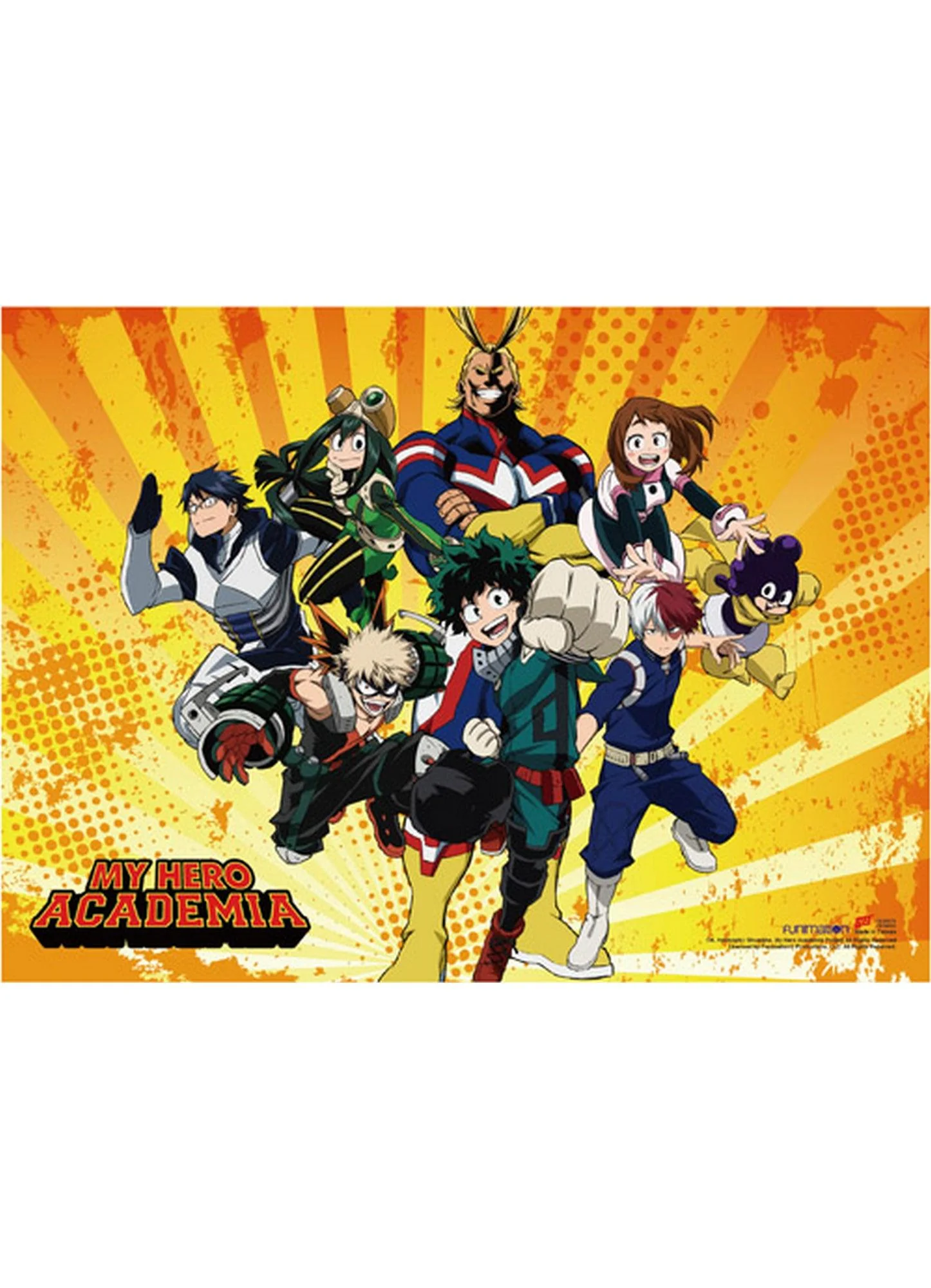 My Hero Academia - Group 4 Wall Scroll