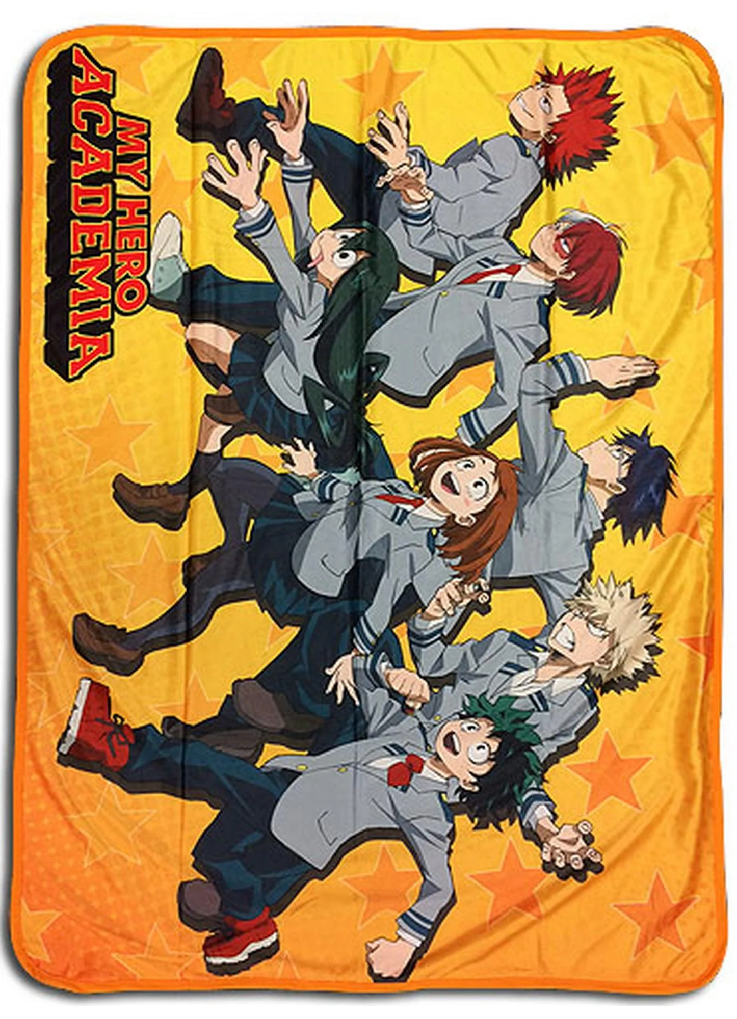 My Hero Academia - Group Run Sublimation Throw Blanket