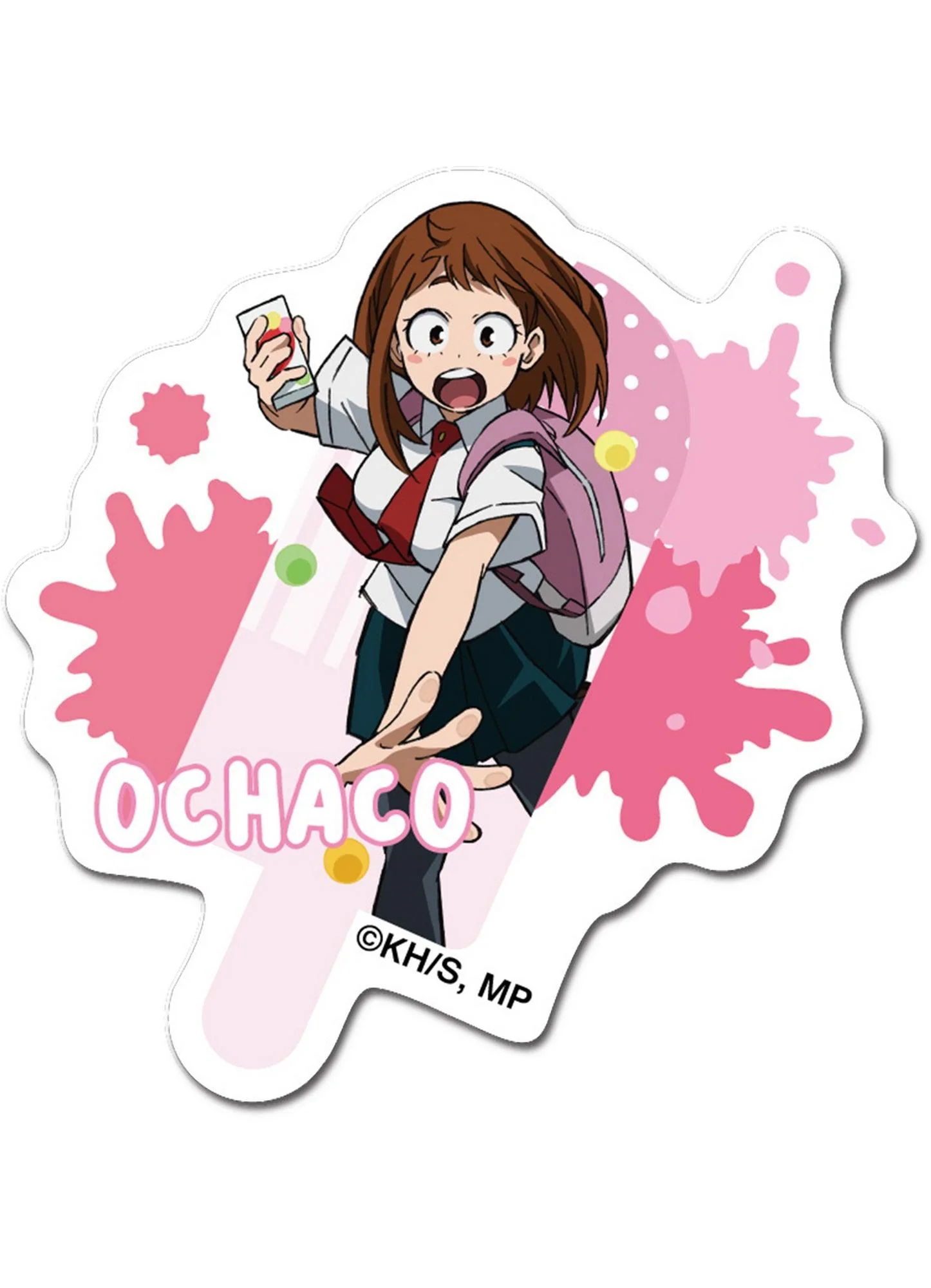 My Hero Academia - Ice Cream Ochaco Uraraka "Uravity" Die-Cut Sticker 3.5"