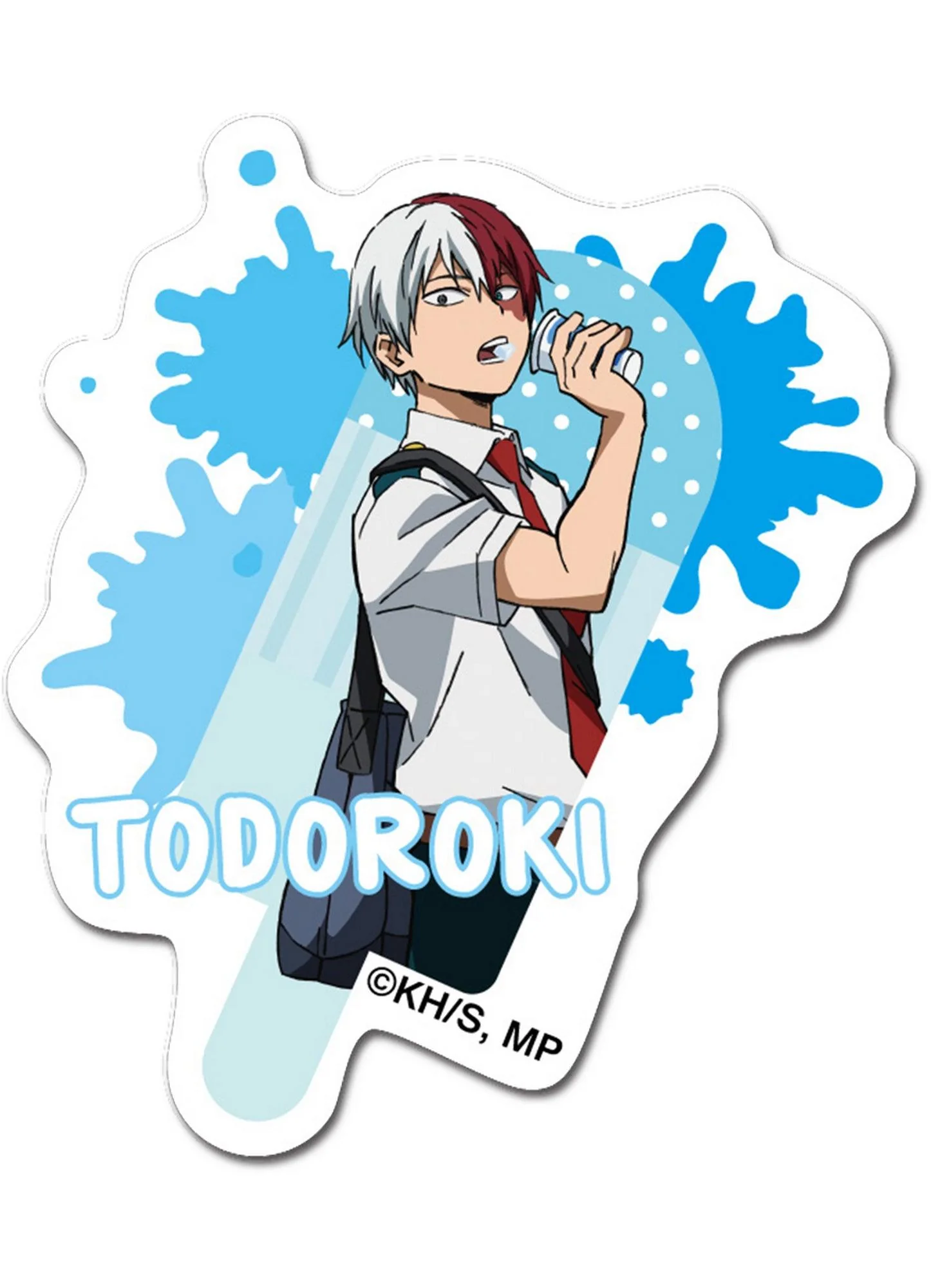 My Hero Academia - Ice Cream Shoto Todoroki Die-Cut Sticker 3.5"