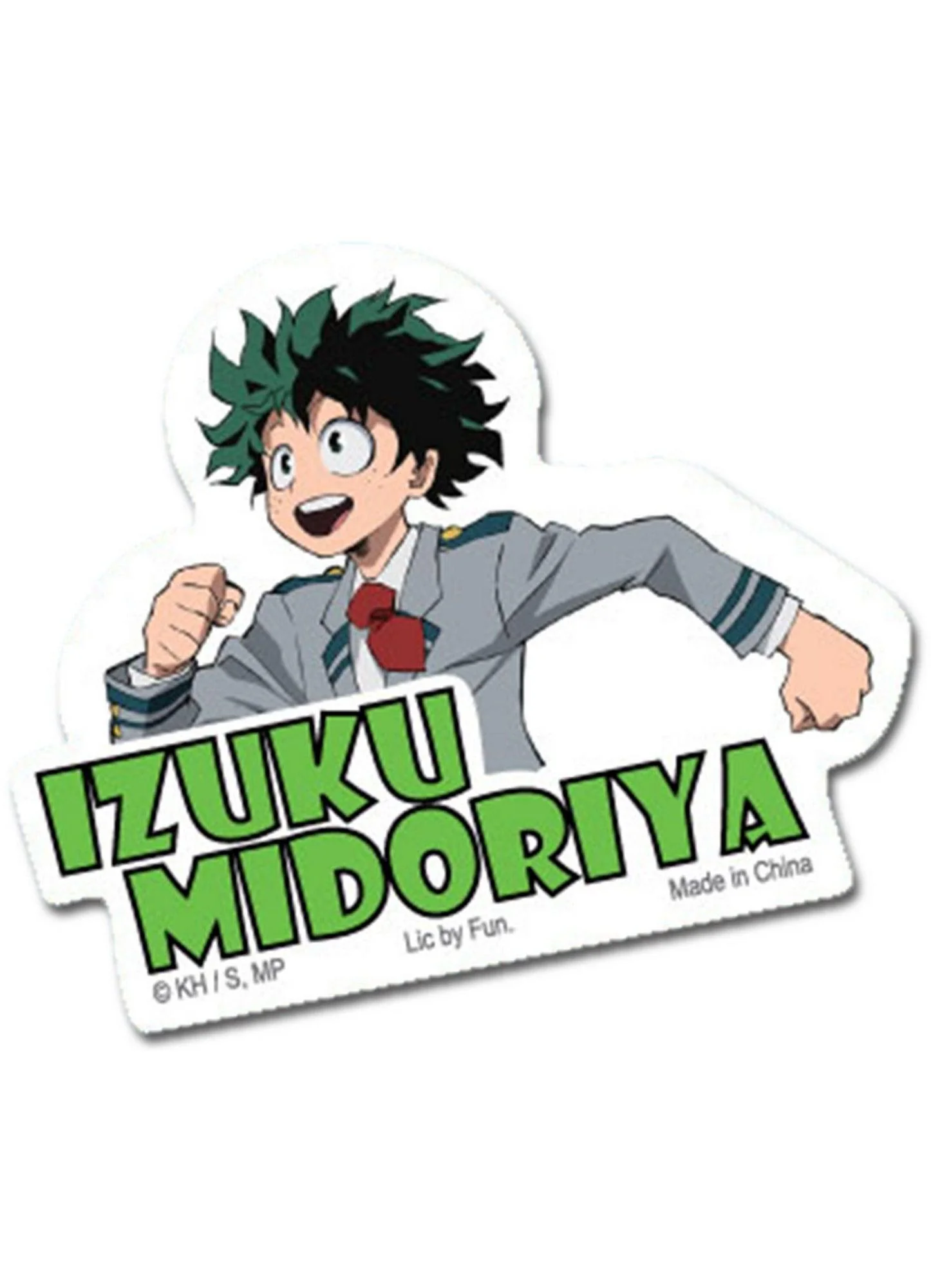 My Hero Academia - Izuku Midoriya "Deku" Sticker 2.25"