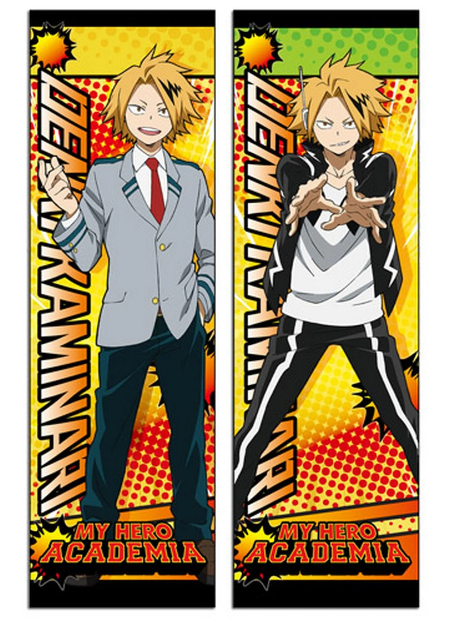 My Hero Academia - Denki Kaminari "Chargebolt" Body Pillow