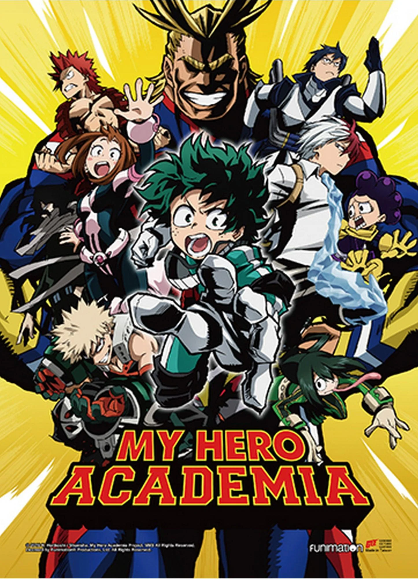 My Hero Academia - Key Art 1 Wall Scroll