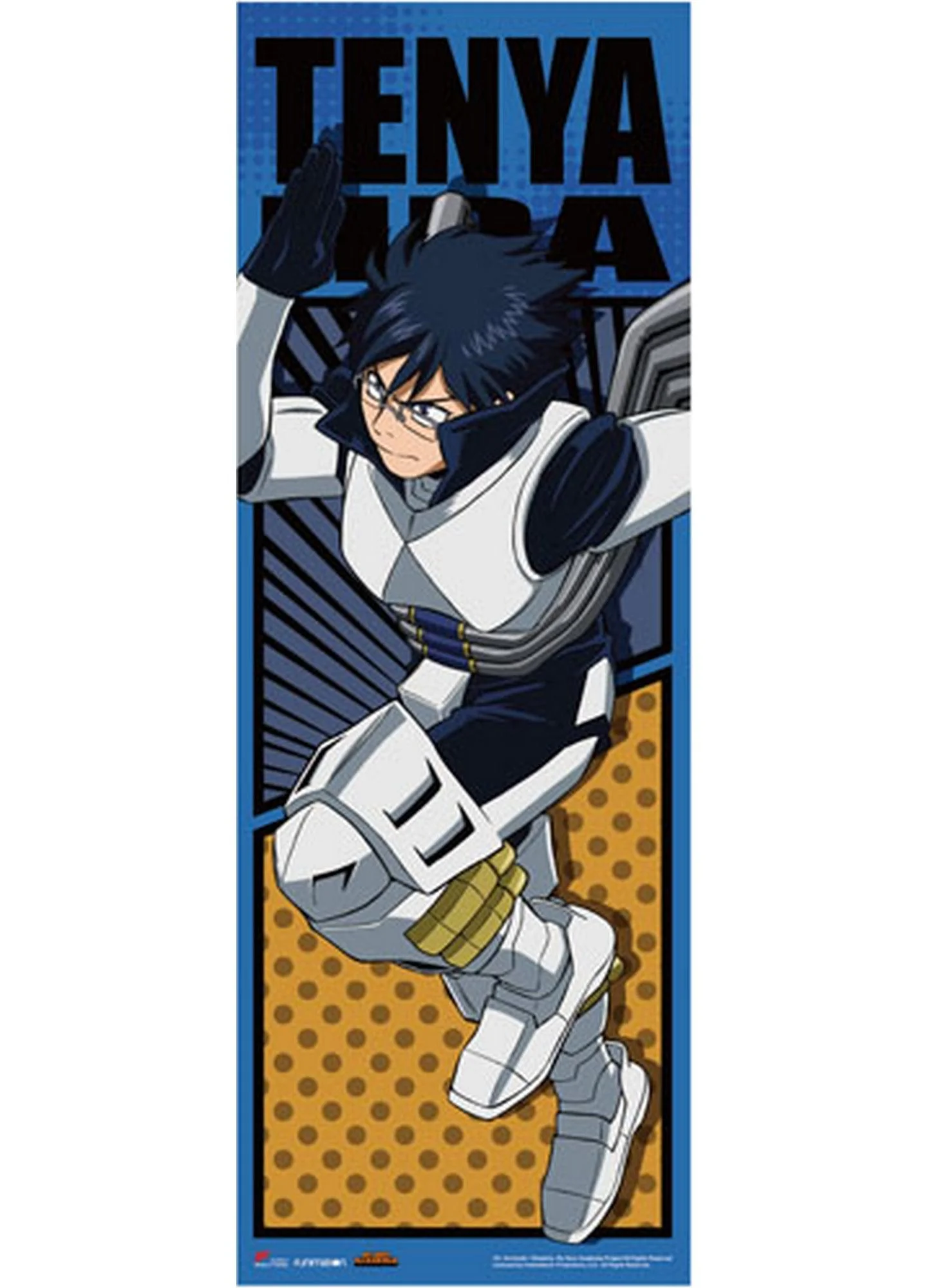 My Hero Academia - Iida Tenya "Ingenium" Battle Suit Human Size Se Wall Scroll