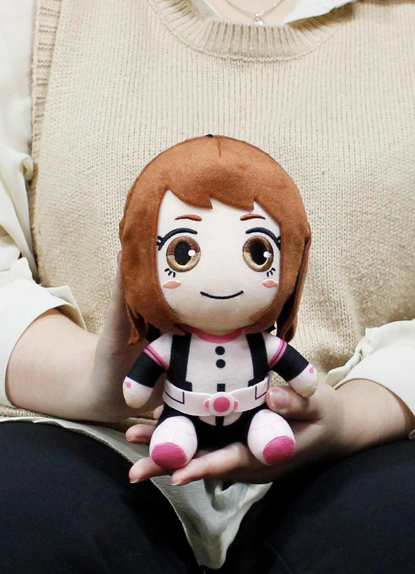 My Hero Academia - Ochako Uraraka Hero Costume Sitting Plush 8"H - Image 4