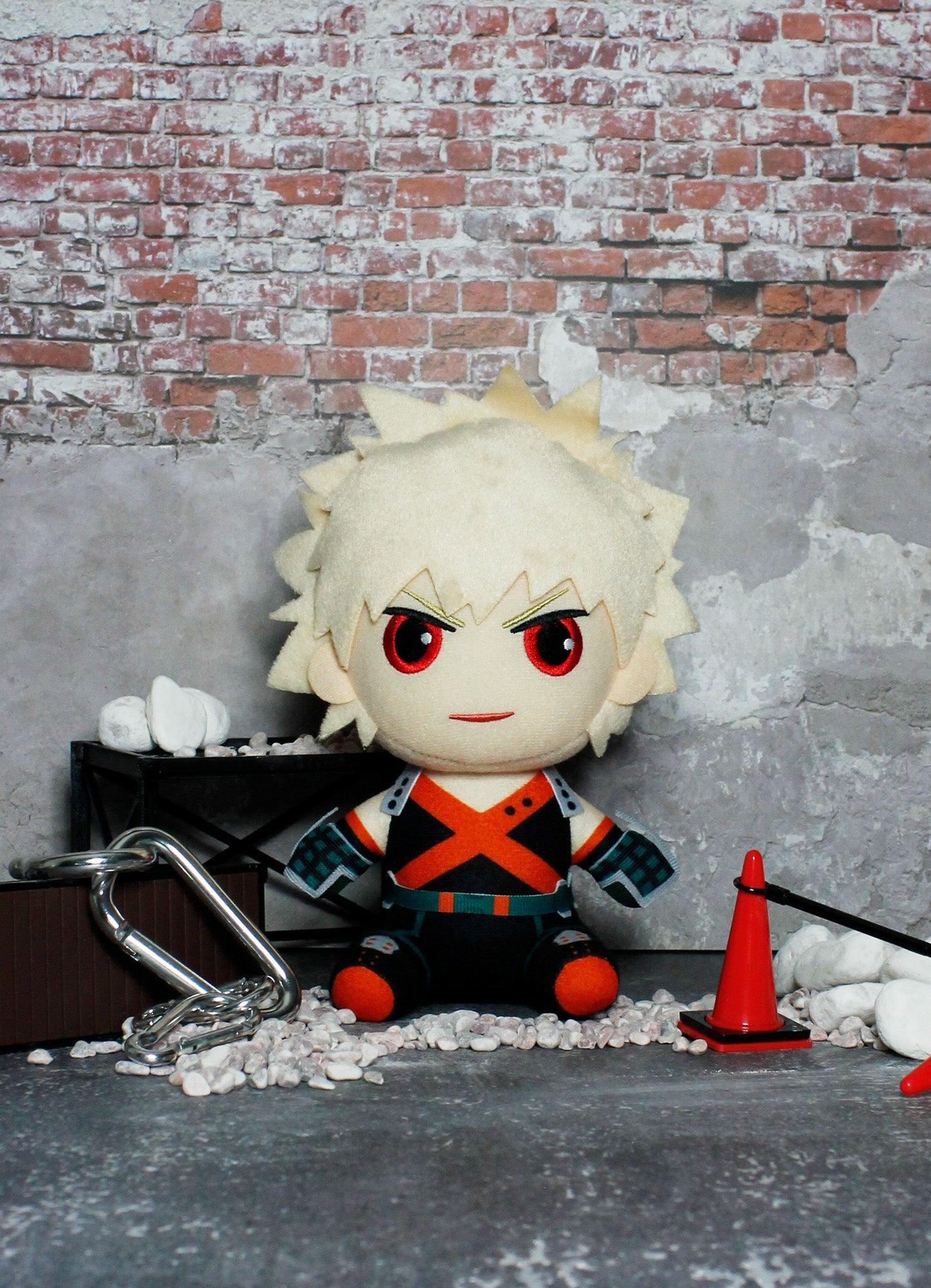 My Hero Academia S2 - Katsuki Bakugo Hero Costume Sitting Plush 8"H - Image 3