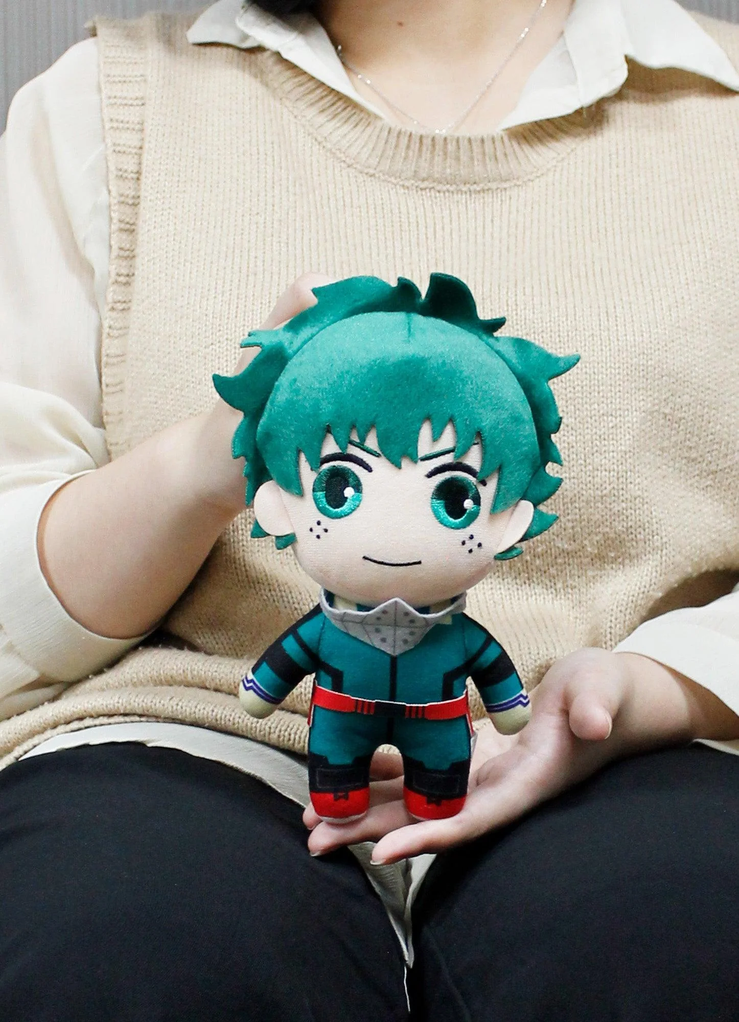 My Hero Academia S2 - Izuku Midoriya "Deku" Hero Costume 2Ver Plush 8"H - Image 4