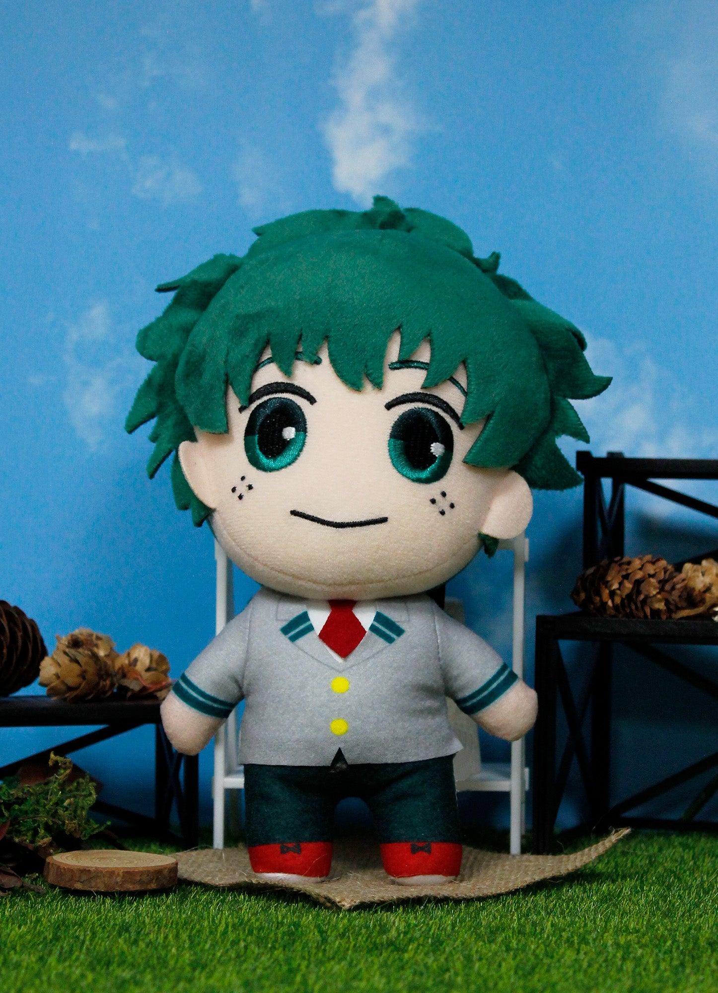 My Hero Academia S2 - Izuku Midoriya "Deku" Seifuku Plush 8"H - Image 3