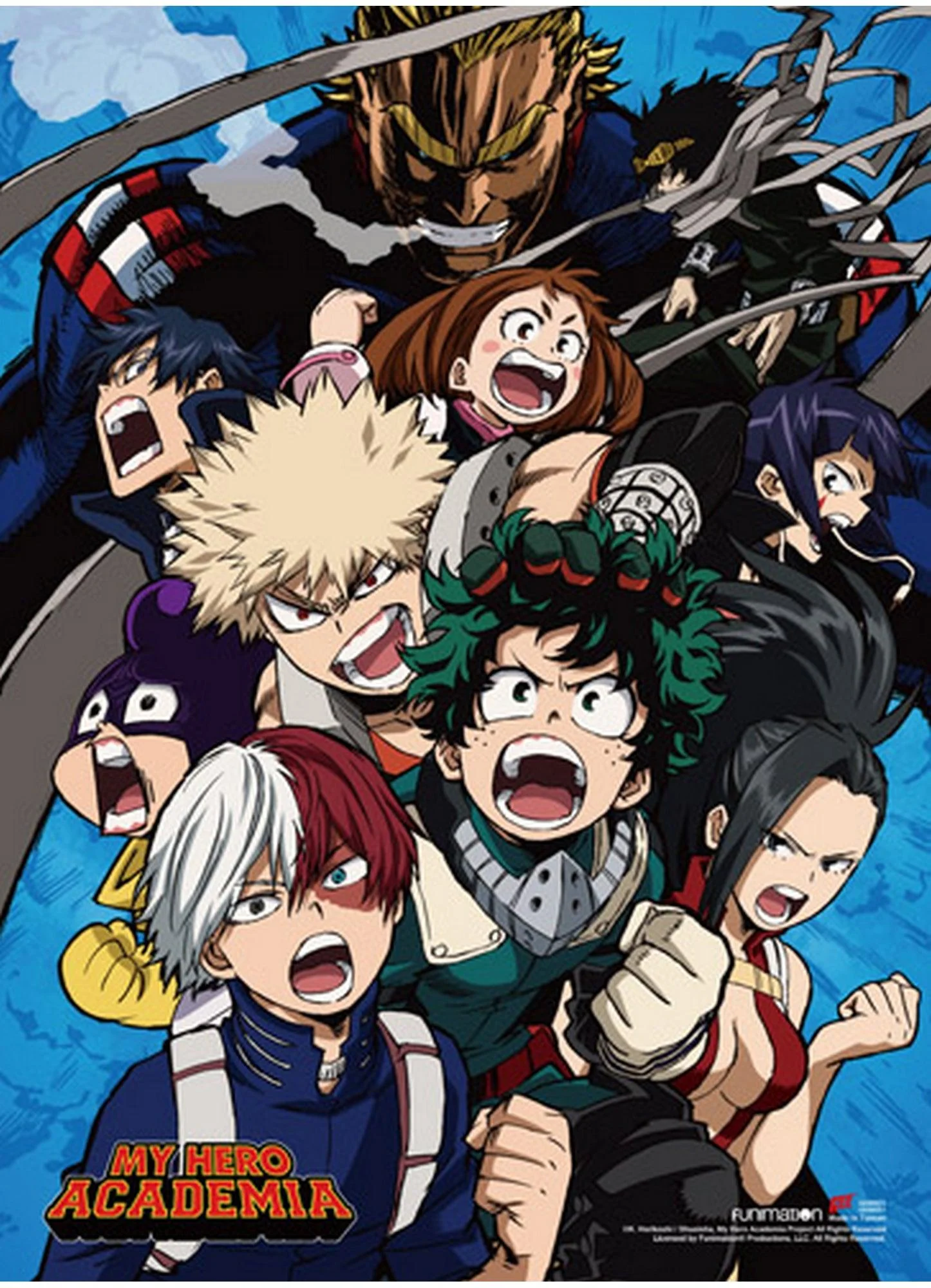 My Hero Academia S2 - Group 1 Wall Scroll