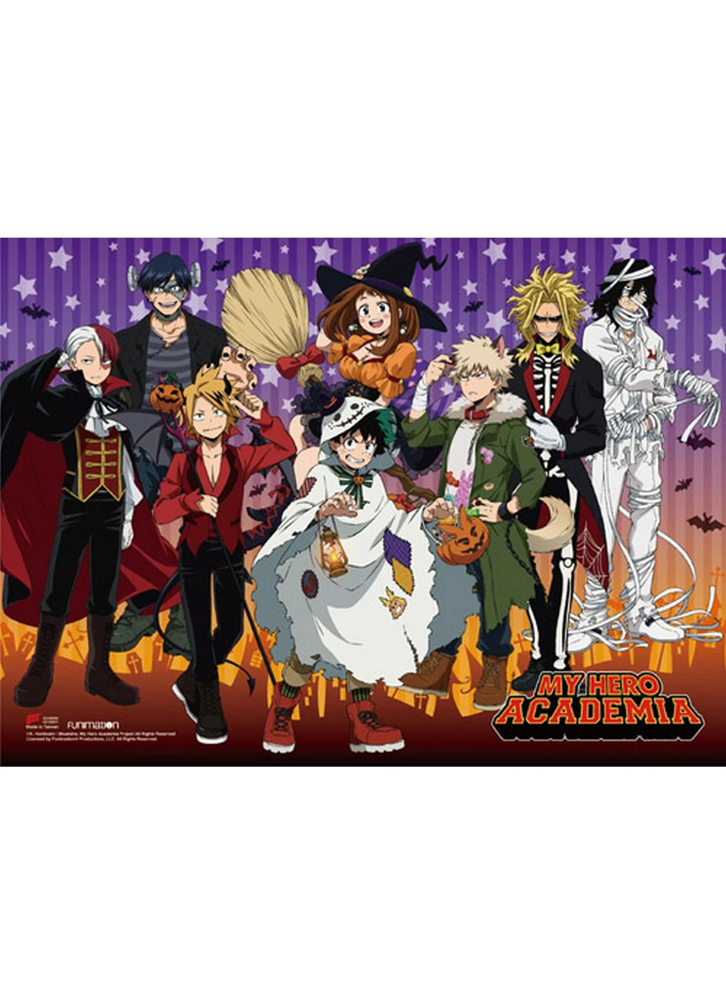 My Hero Academia S2 - Halloween Group Wall Scroll