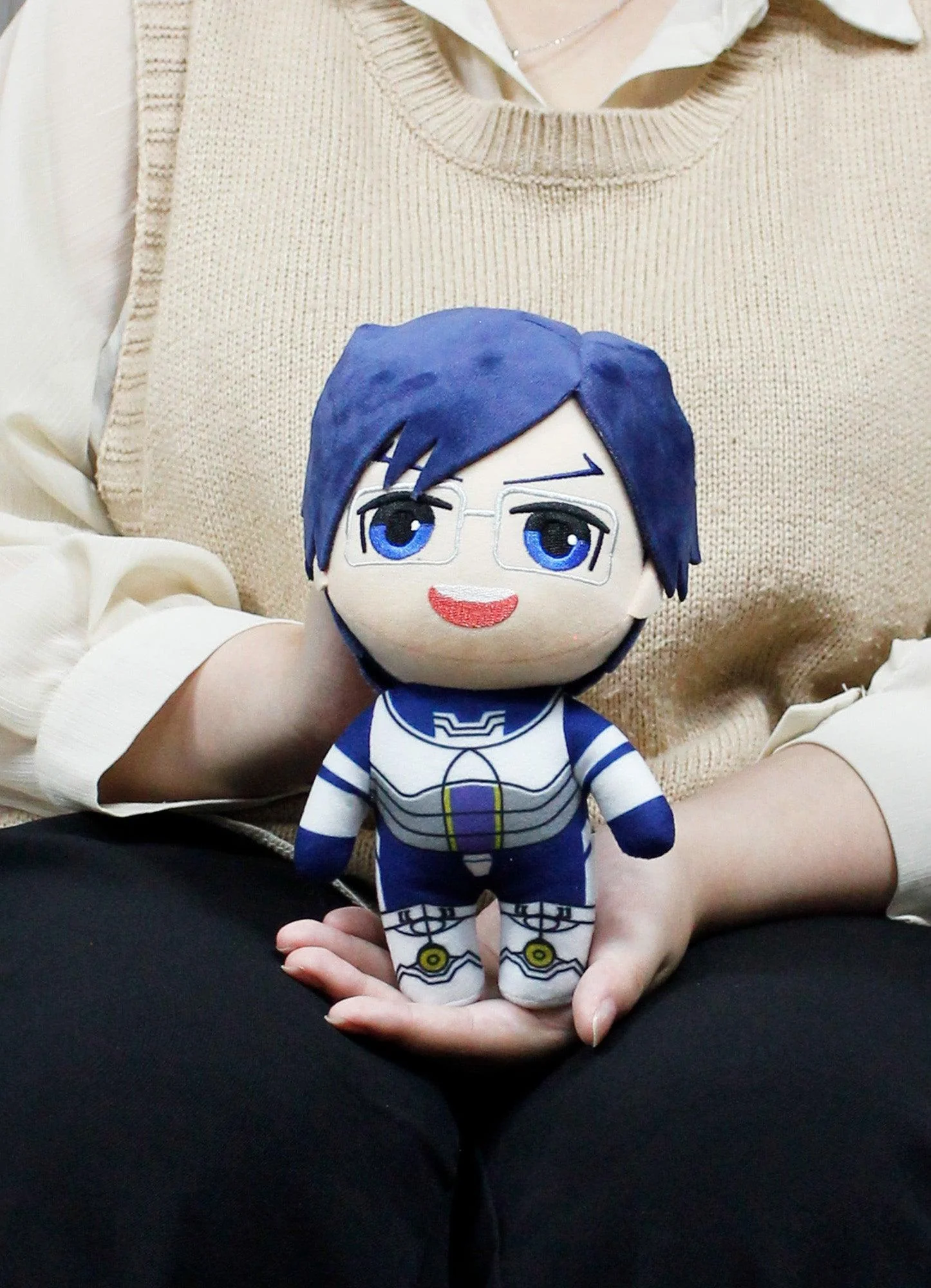 My Hero Academia S2 - Iida Hero Costume Plush 8"H - Image 4