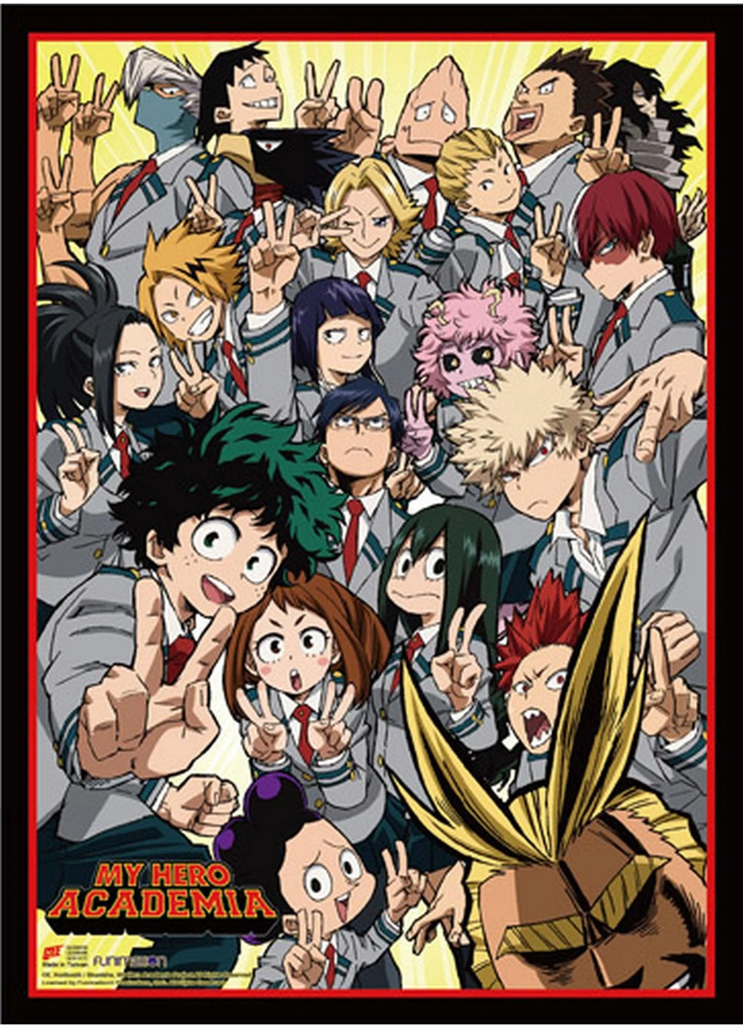 My Hero Academia S2 - Key Art 1 Wall Scroll