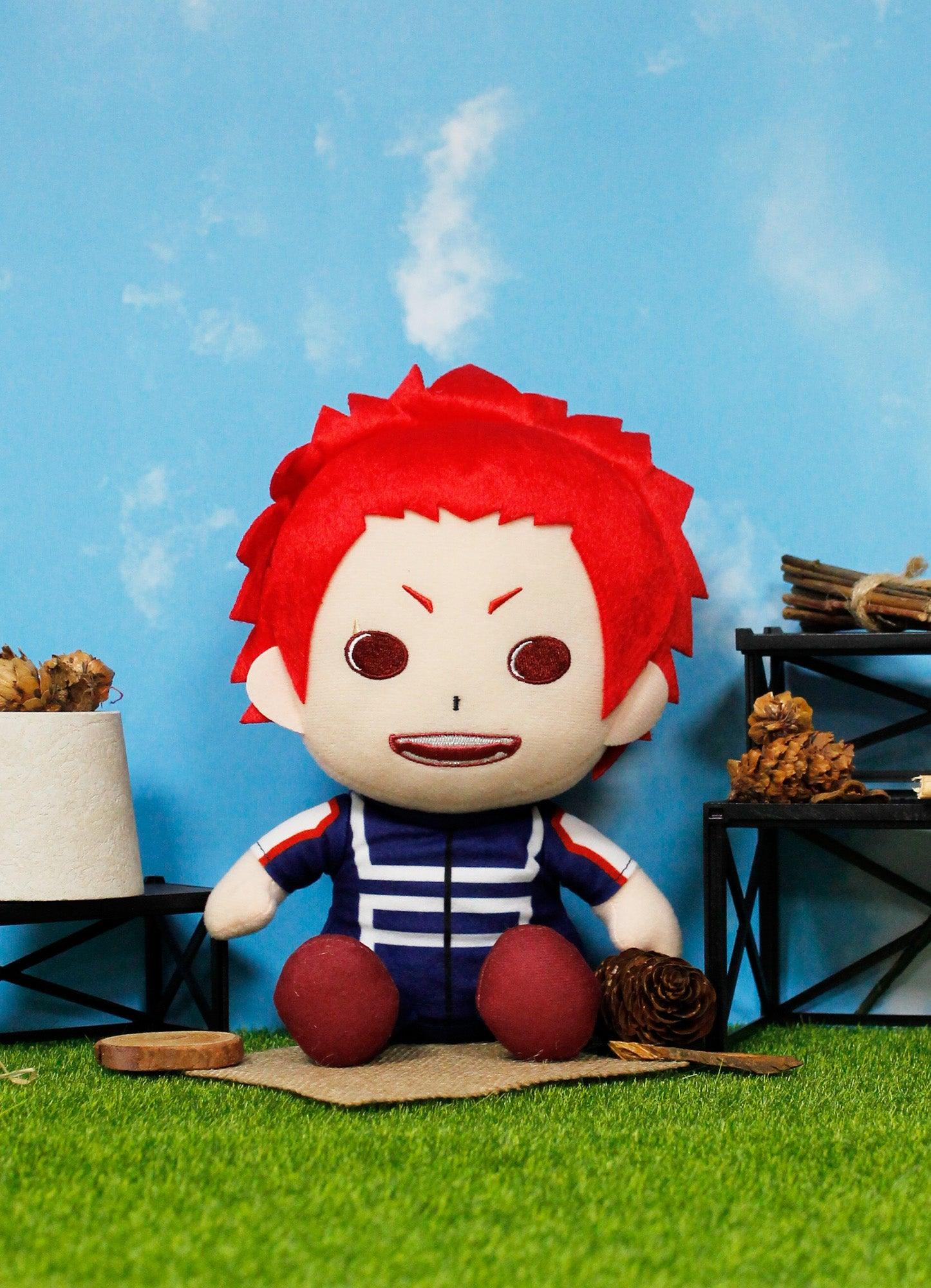 My Hero Academia S2 - Eijiro Kirishima 7"H Sitting Plush - Image 3