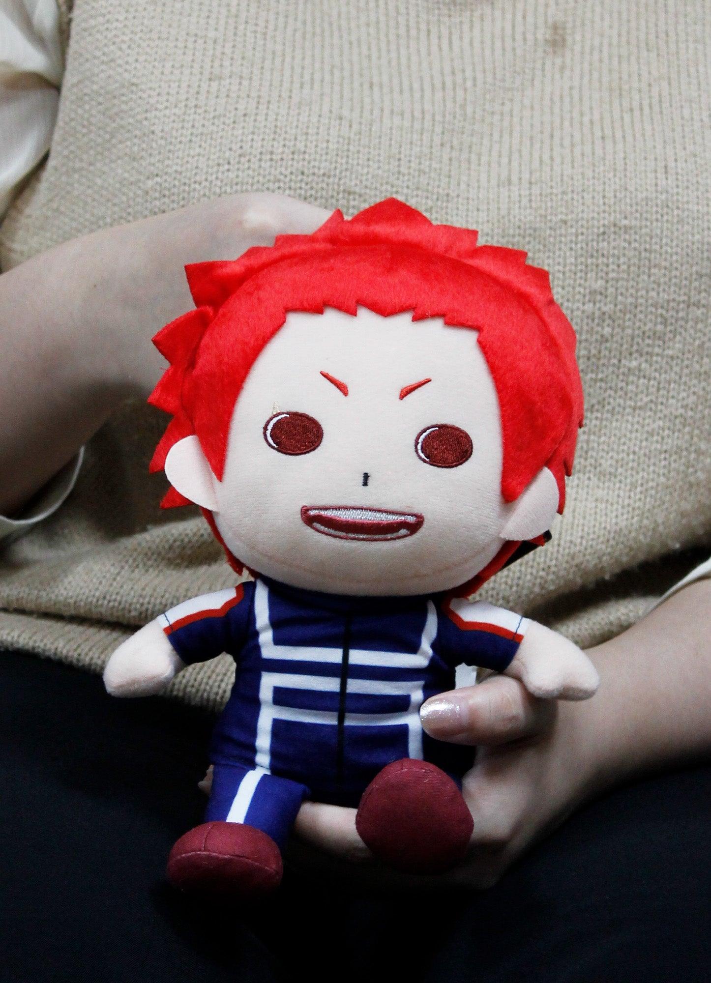 My Hero Academia S2 - Eijiro Kirishima 7"H Sitting Plush - Image 4