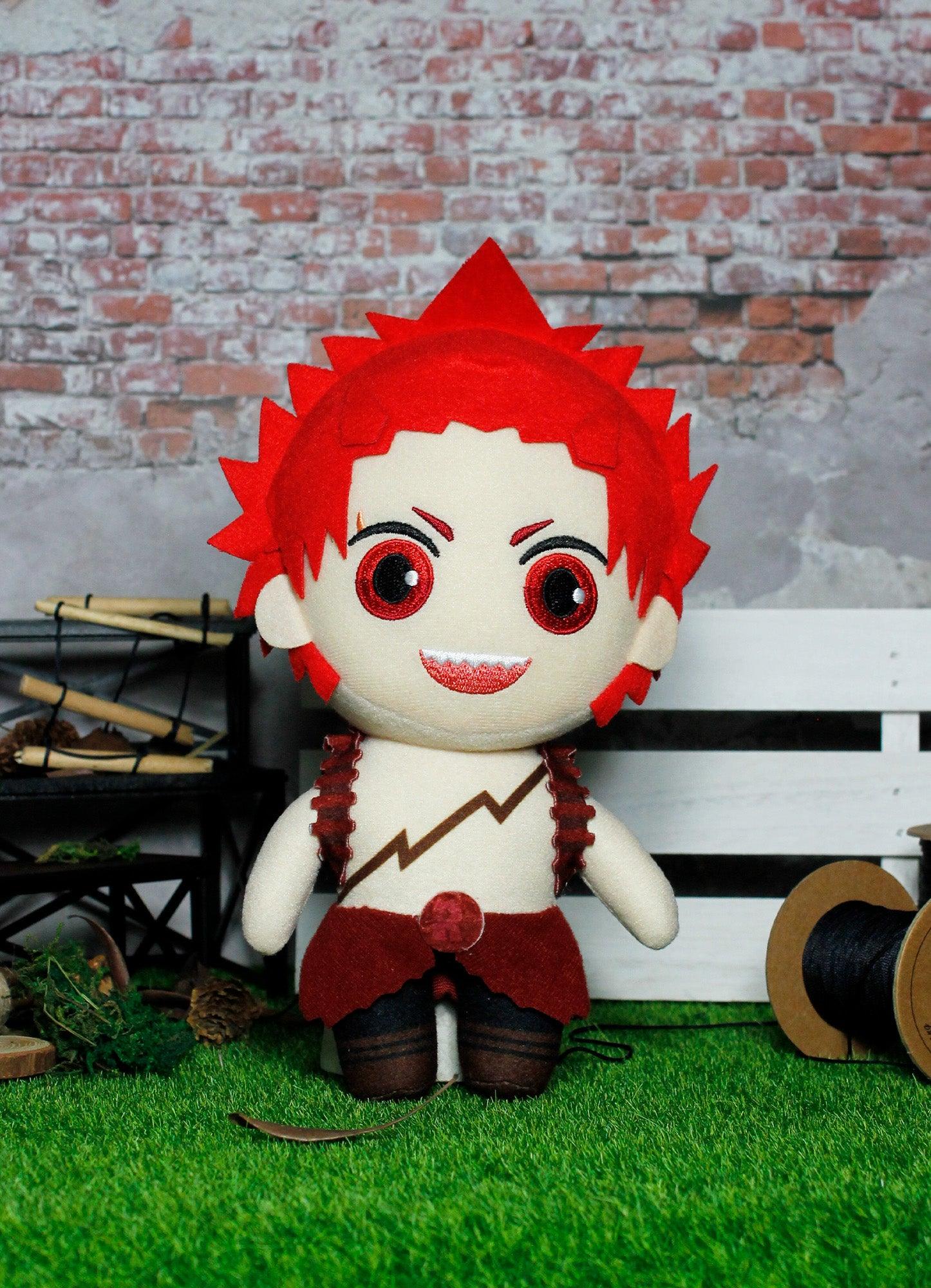 My Hero Academia S2 - Eijiro Kirishima Hero Costume Plush 8"H - Image 3